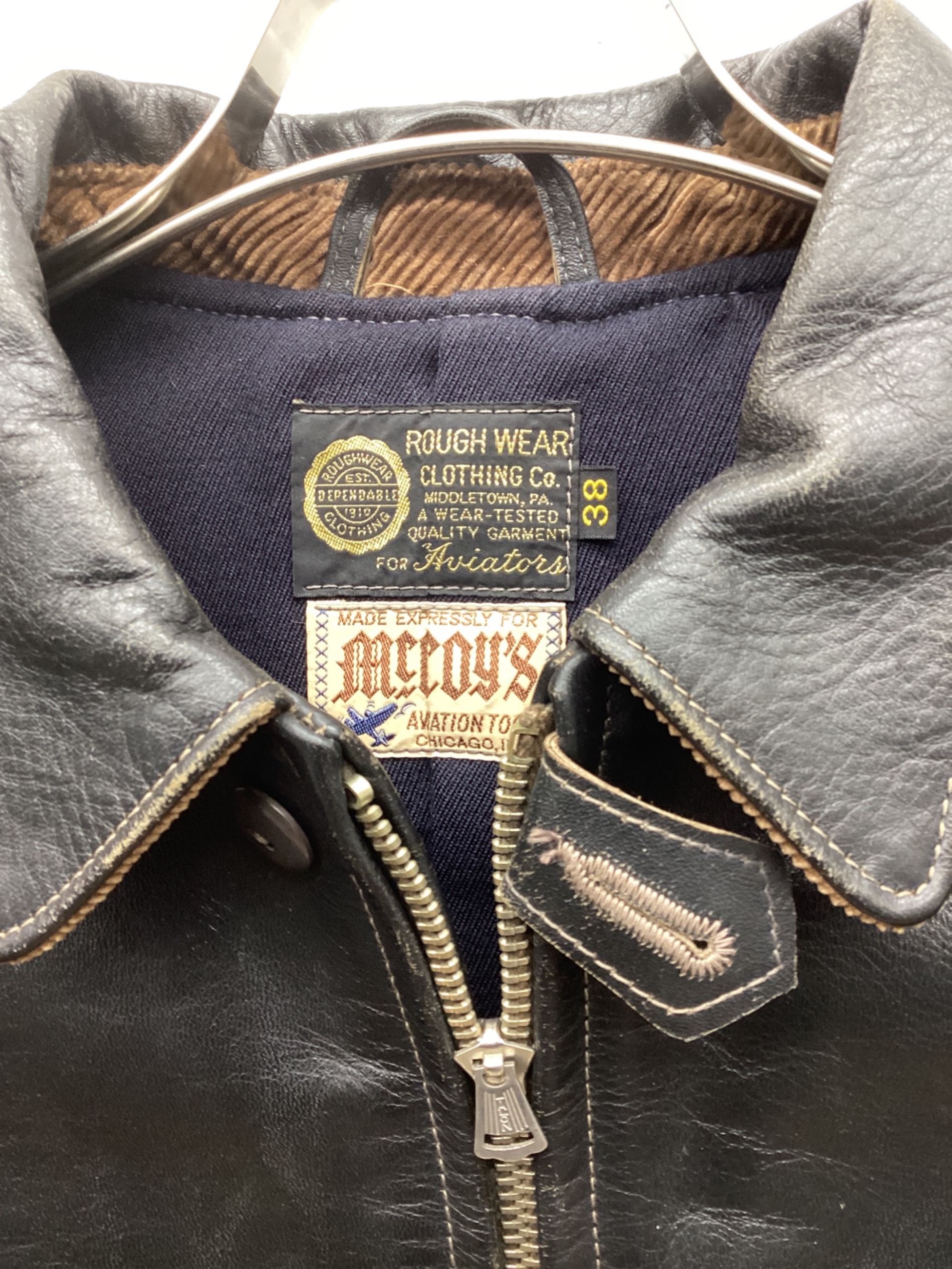 THE REAL McCOY'S & CO 裏ボア U.S.N. ジャケット THE REAL McCOY'S & CO 裏ボア U.S.N. ジャケット