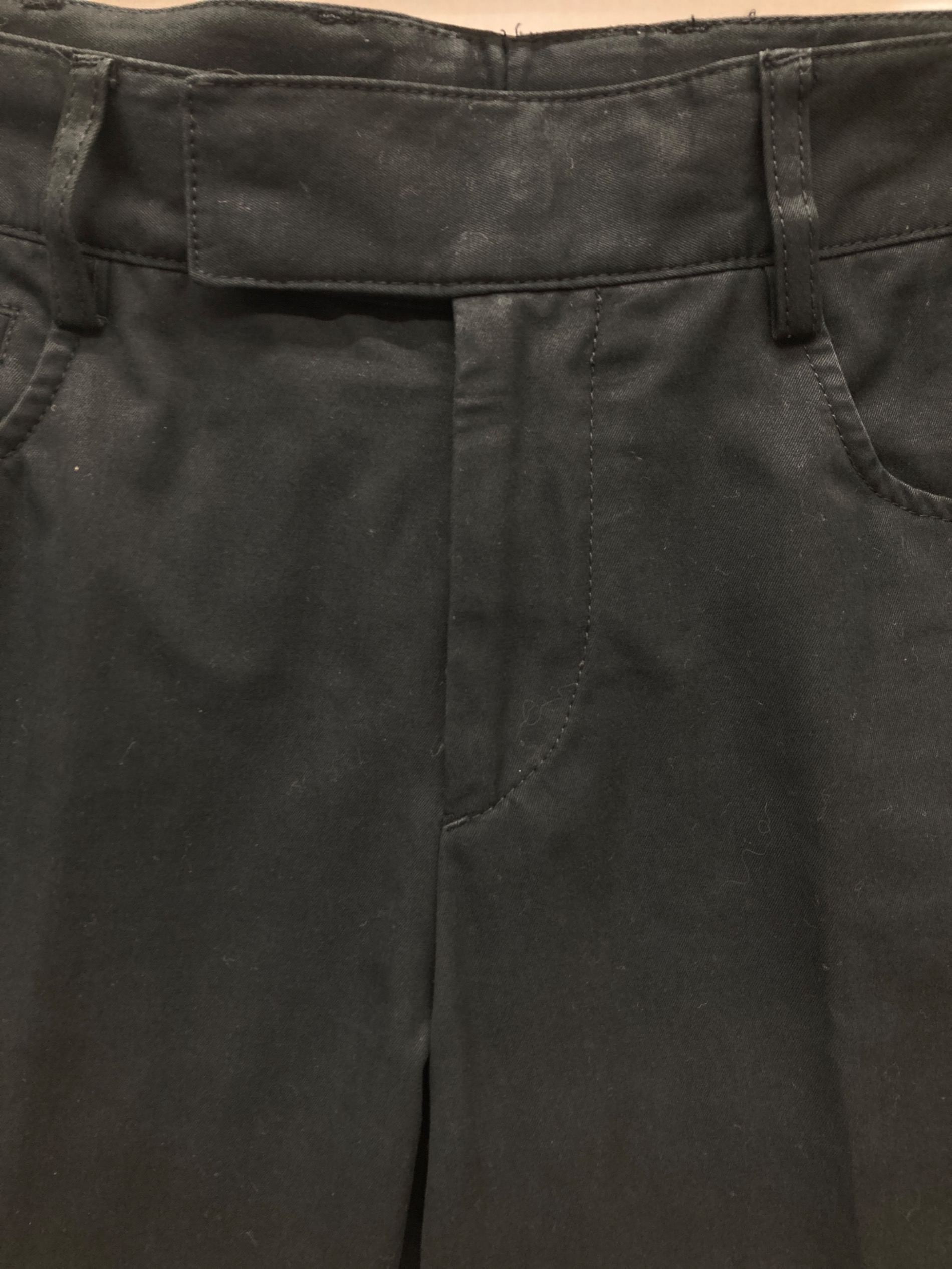 中古・古着通販】PRADA (プラダ) 裾ボタンスリムパンツ ブラック