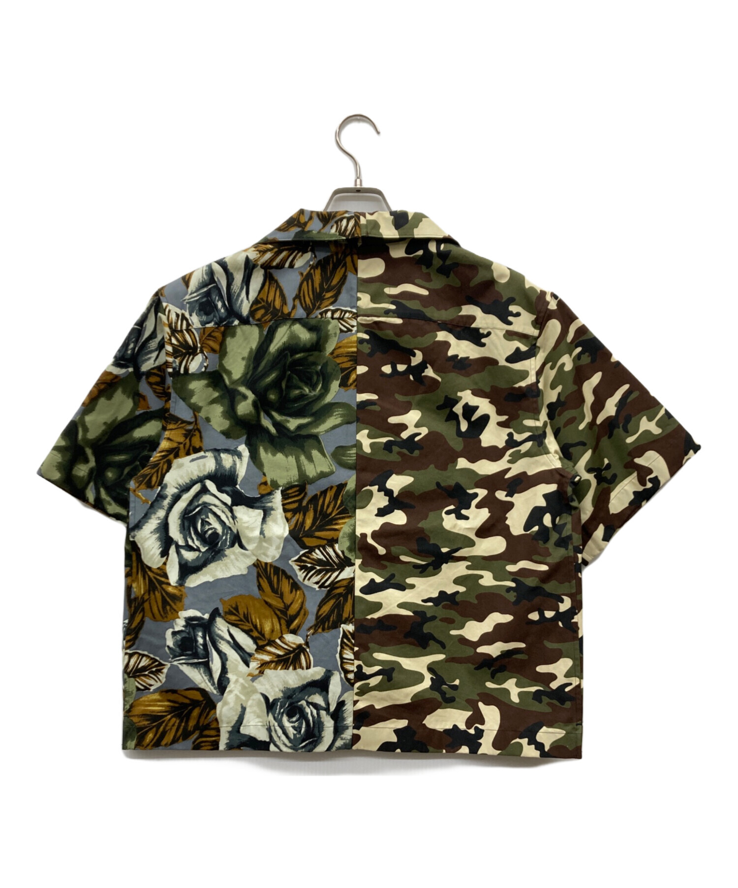 中古・古着通販】PRADA (プラダ) DOUBLE MATCH POPLIN SHIRT グリーン