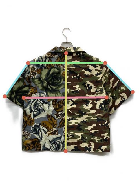 中古・古着通販】PRADA (プラダ) DOUBLE MATCH POPLIN SHIRT グリーン