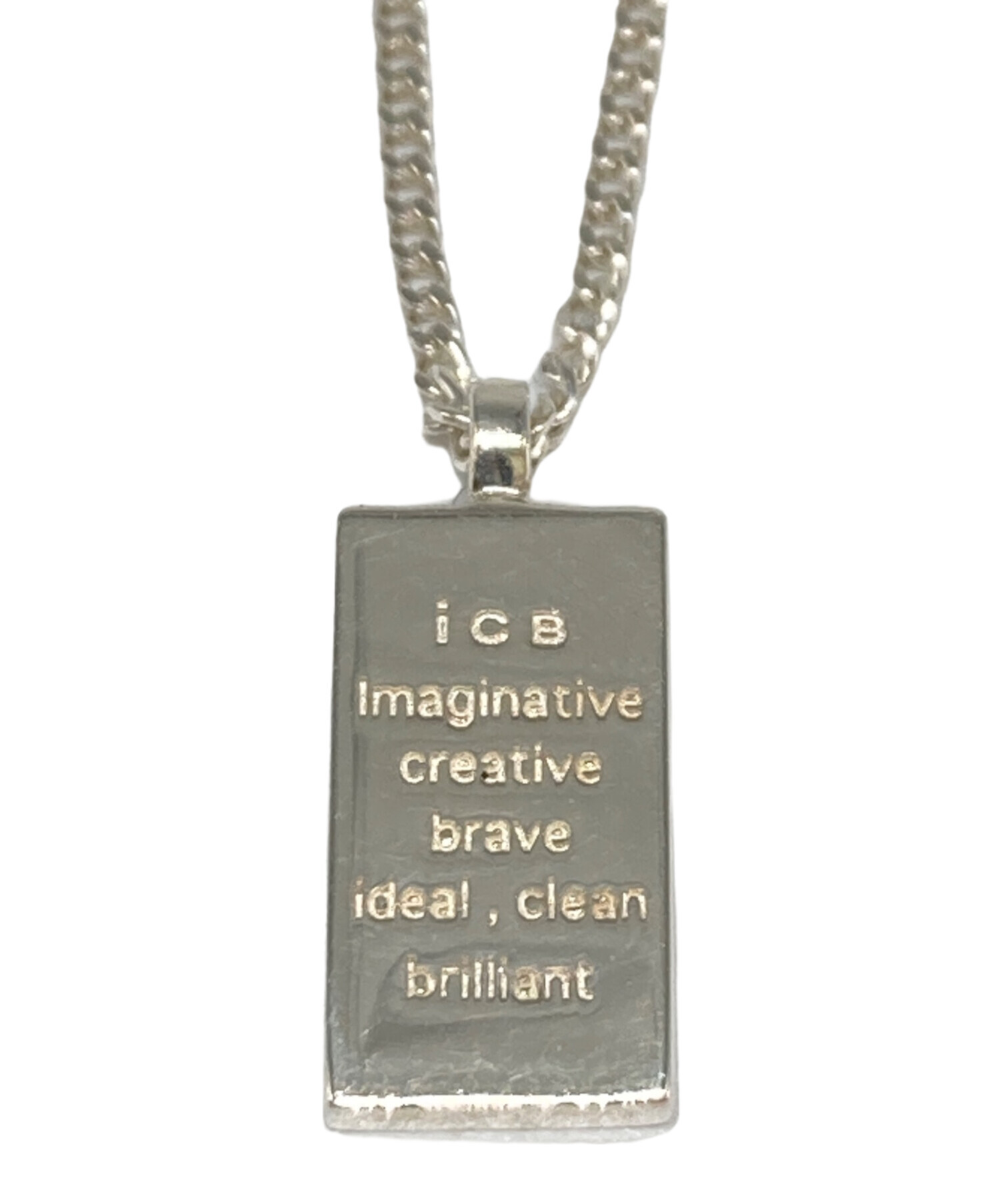 中古・古着通販】icB (アイシービー) メレダイヤモンド プレート 