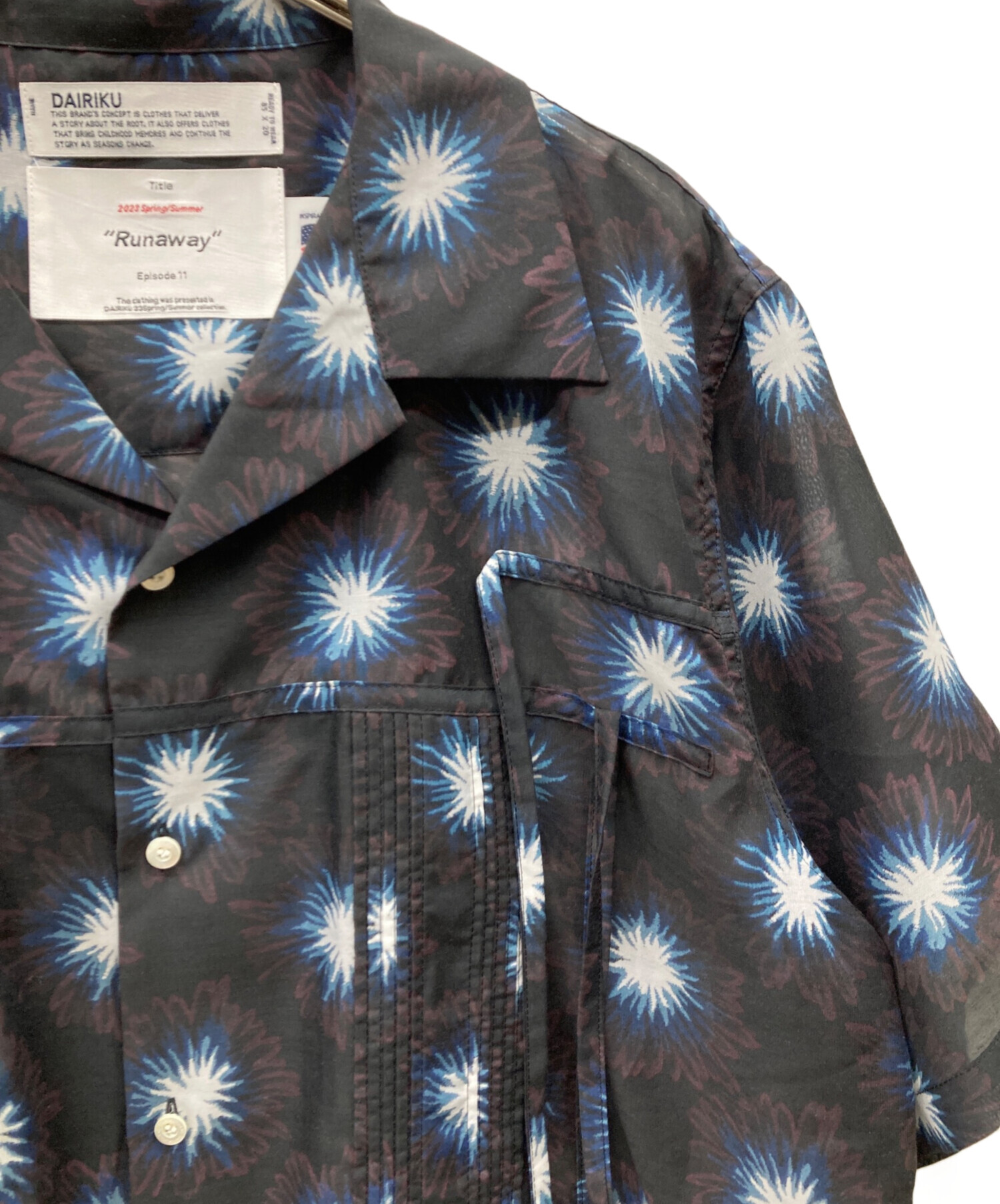 中古・古着通販】DAIRIKU (ダイリク) 23SS Flower Aloha Shirt