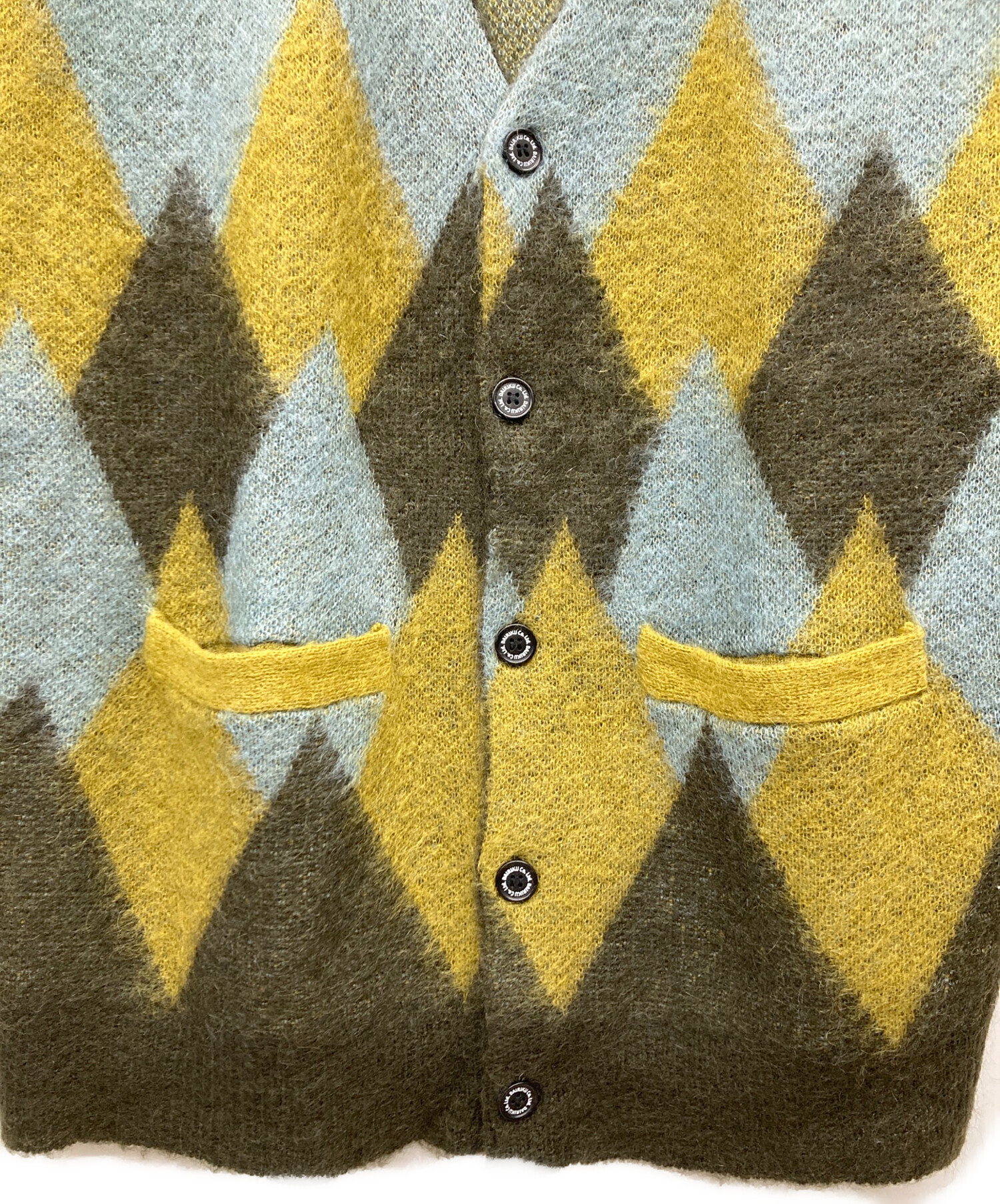 中古・古着通販】DAIRIKU (ダイリク) 22AW Argyle Mohair Knit
