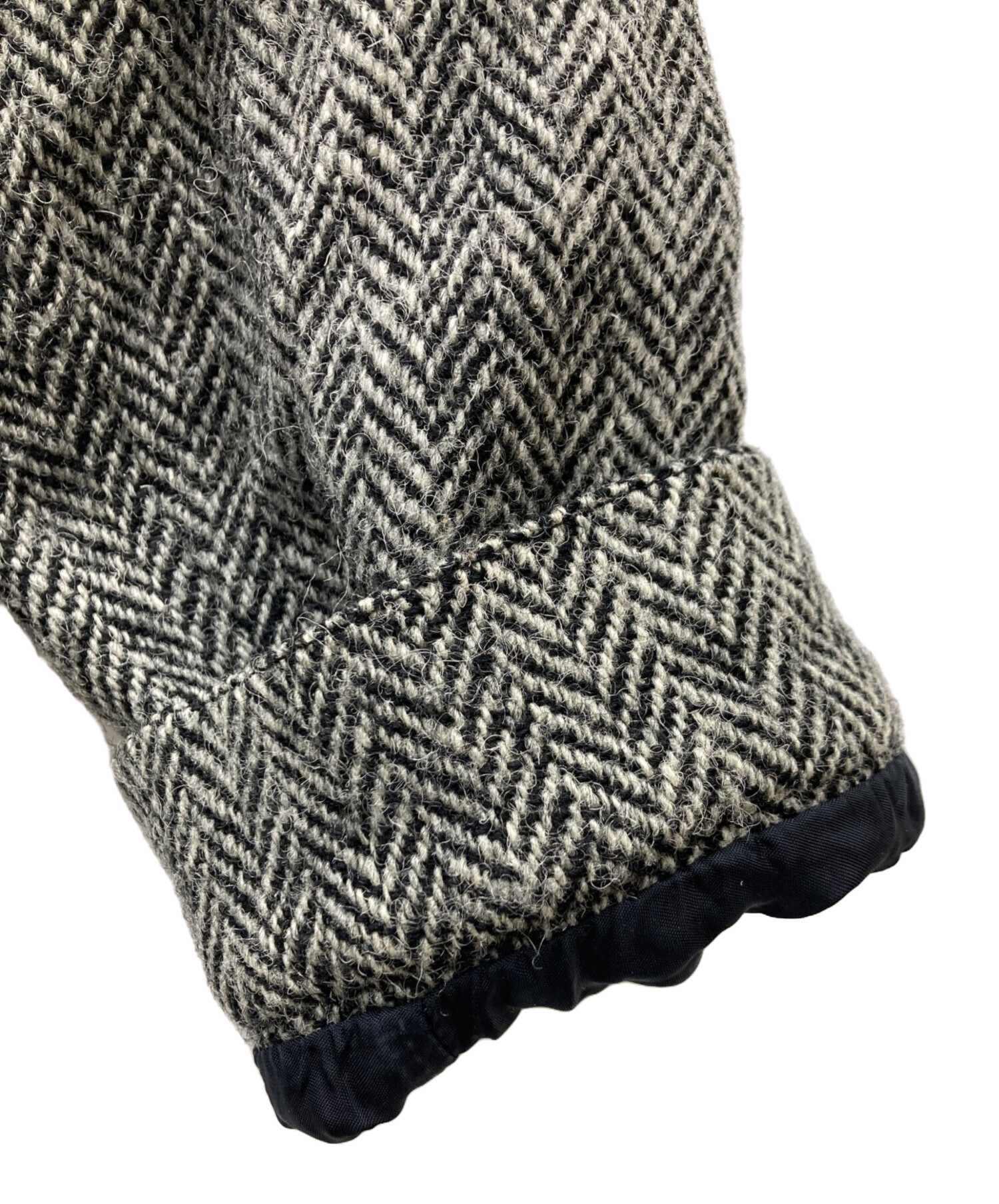 【未使用級】フレッドペリー×ハリスツイード　ハリントン ジャケット　英国製　36 未使用級】フレッドペリー×ハリスツイード ハリントン ジャケット 英国