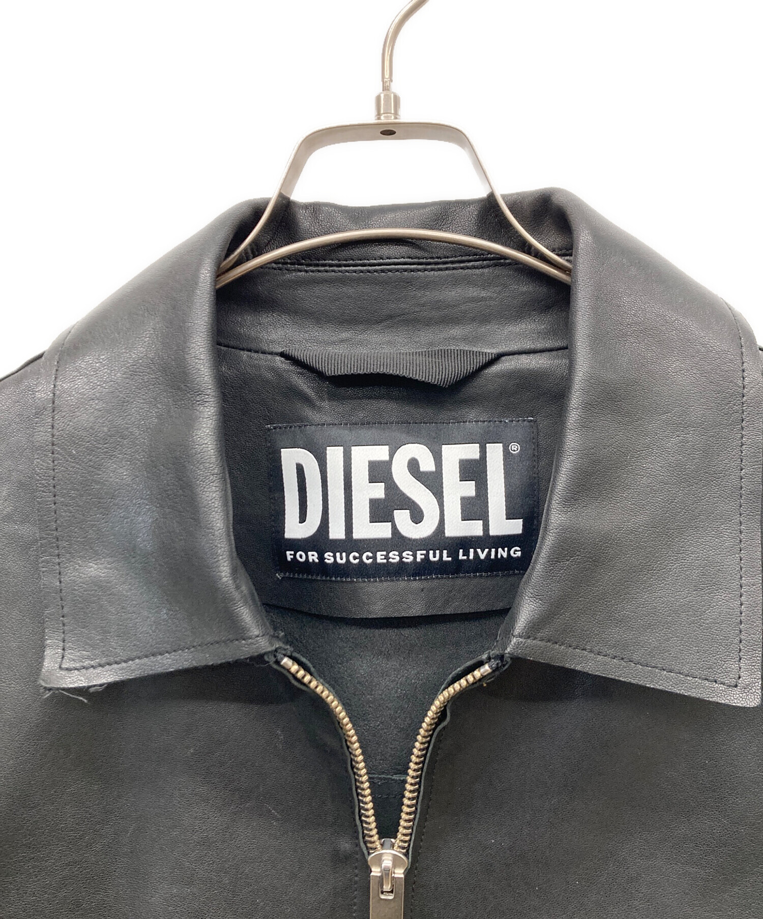 中古・古着通販】DIESEL (ディーゼル) L-KORN ラムレザージャケット