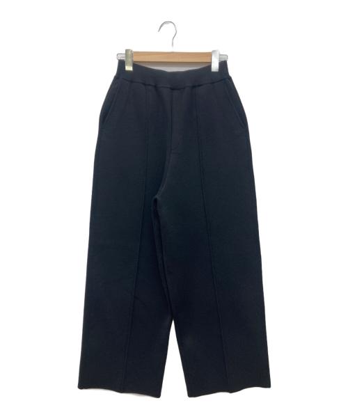 【ブラック】LOHEN ローヘン ミラノリブパンツ 38 中古・古着通販】LOHEN (ローヘン) ミラノリブピンタックワイドパンツ