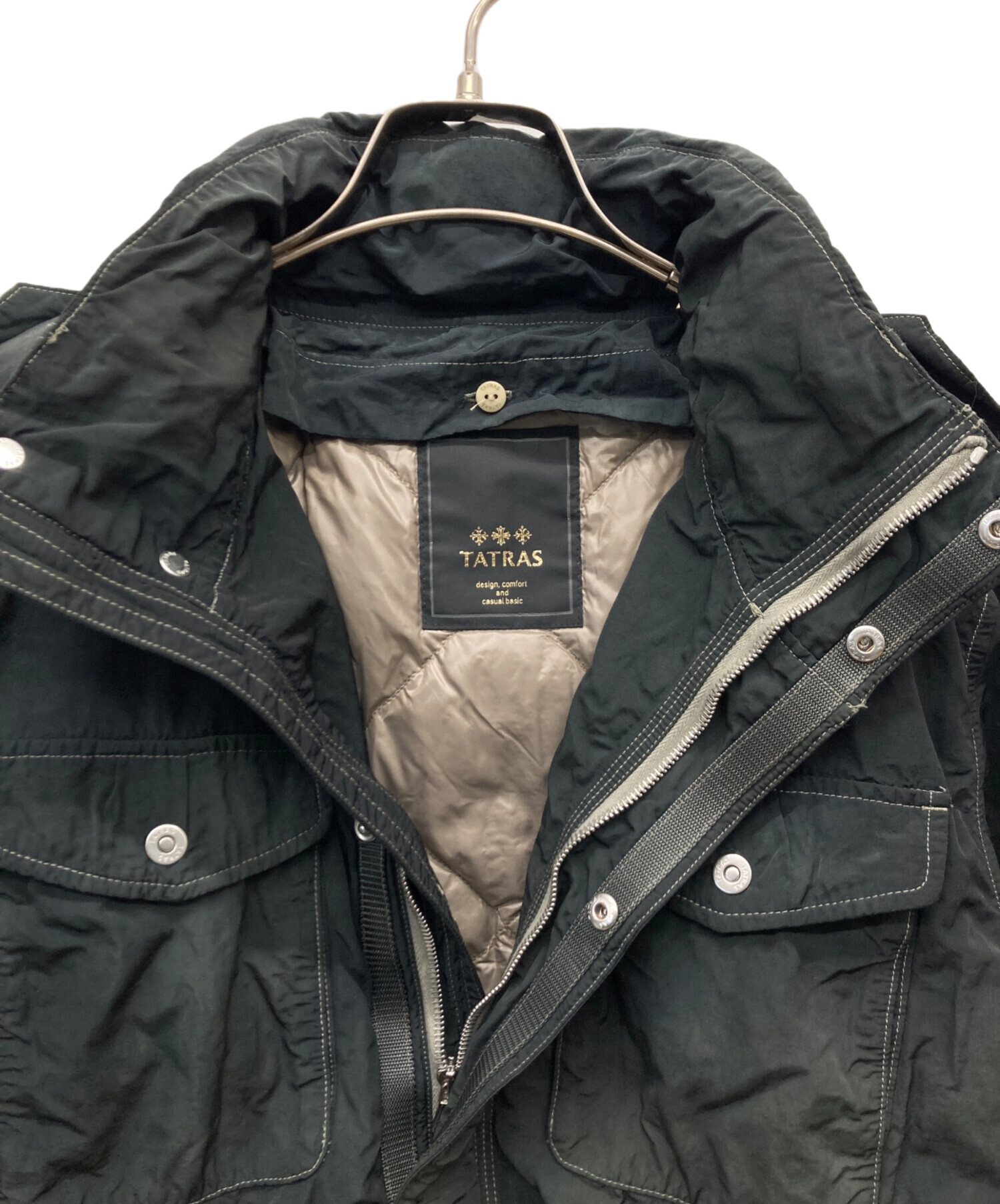 中古・古着通販】TATRAS (タトラス) ダウンライナー付き製品染め