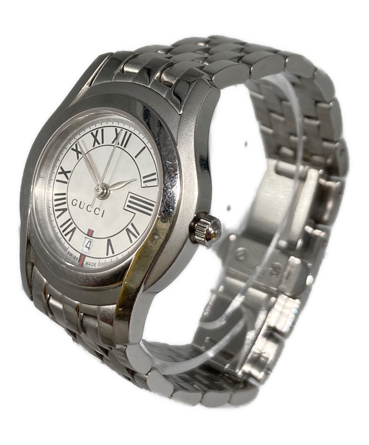 中古・古着通販】GUCCI (グッチ) 5500L シェリーラインリストウォッチ