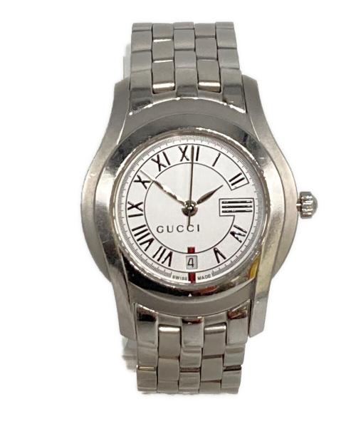 GUCCI時計 シェリーライン 5500L 中古・古着通販】GUCCI (グッチ) 5500L シェリーラインリストウォッチ