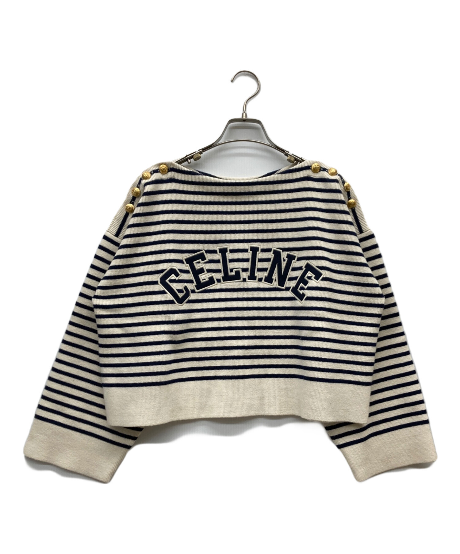中古・古着通販】CELINE (セリーヌ) エンブロイダリーマリニエール 