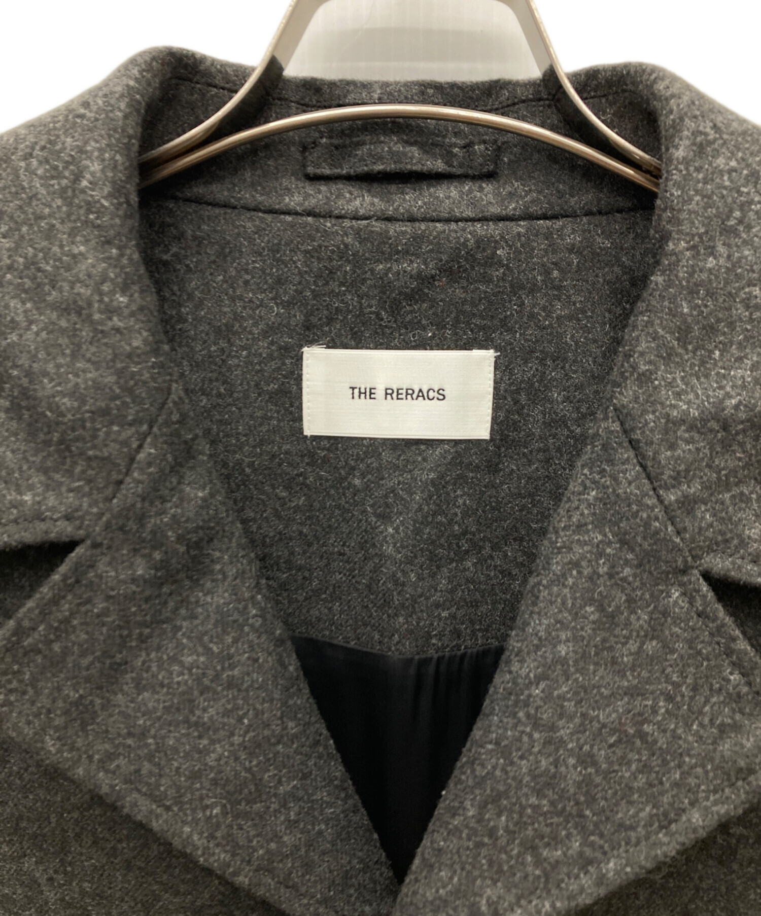 中古・古着通販】THE RERACS (ザ リラクス) 24AW WOOL OPEN COLLAR