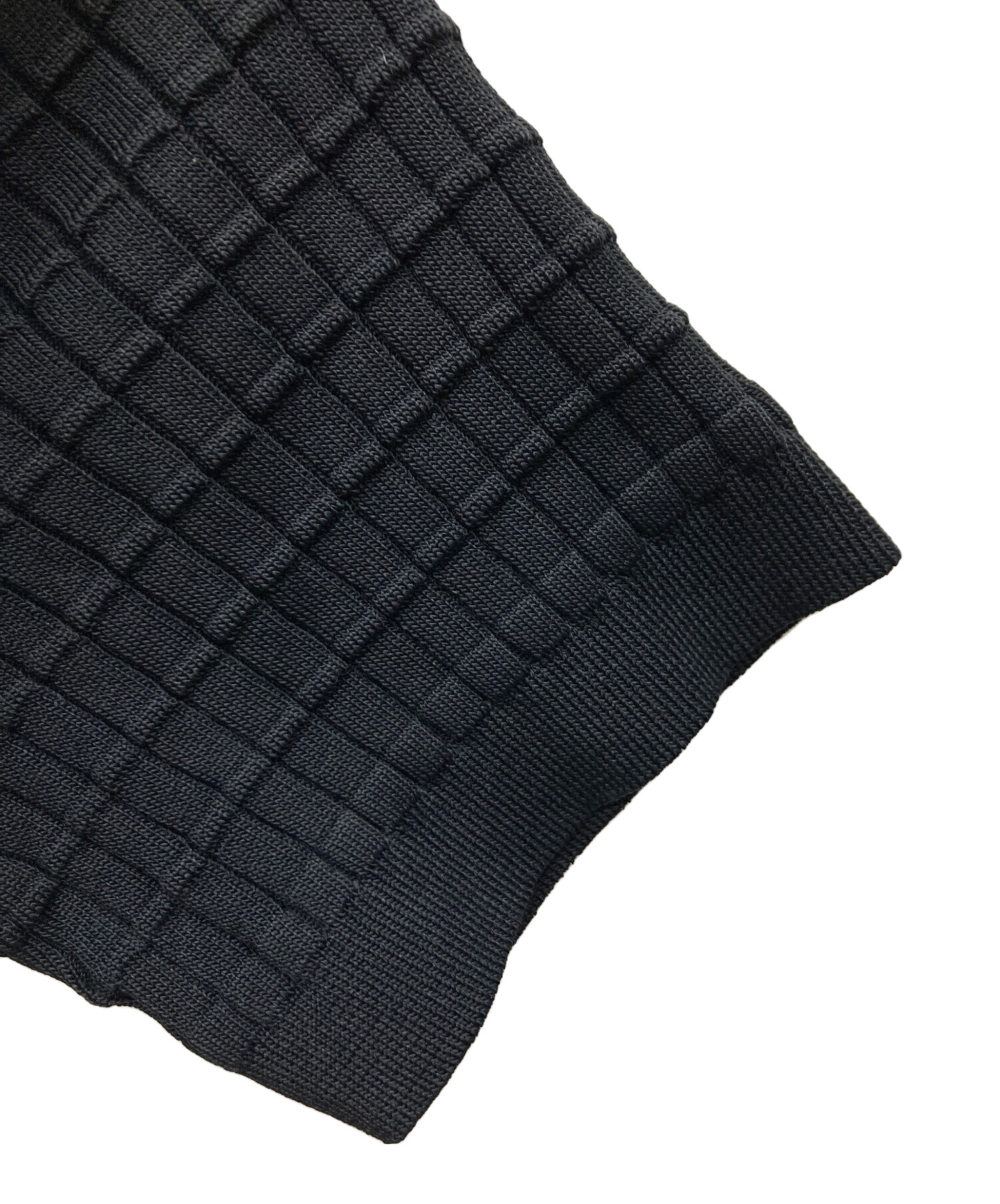 中古・古着通販】FOXEY (フォクシー) Souffle Knit Top ブラック