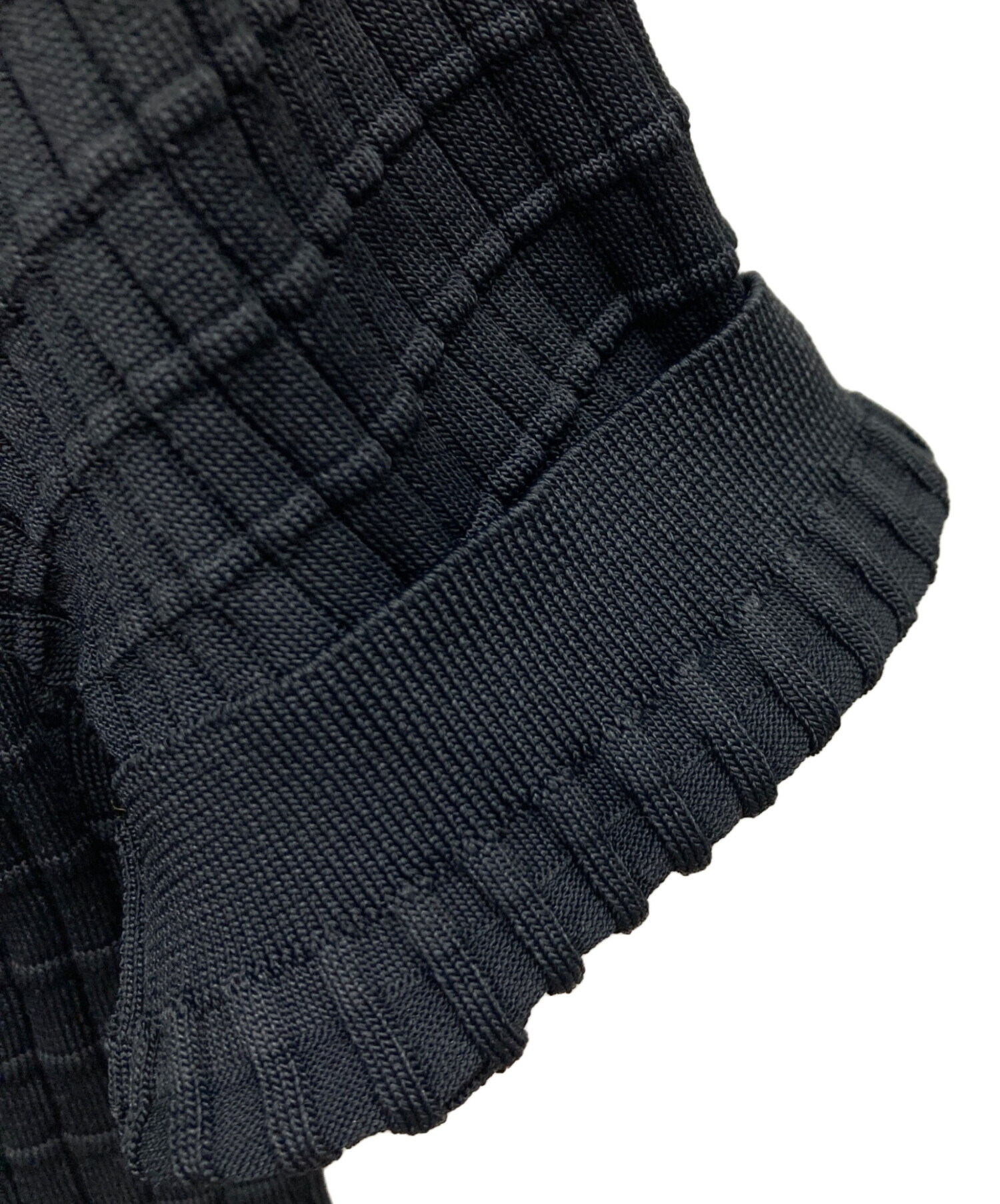 2025 極美品 FOXEY フォクシー Souffle Knit Top 中古・古着通販】FOXEY (フォクシー) Souffle Knit Top ブラック