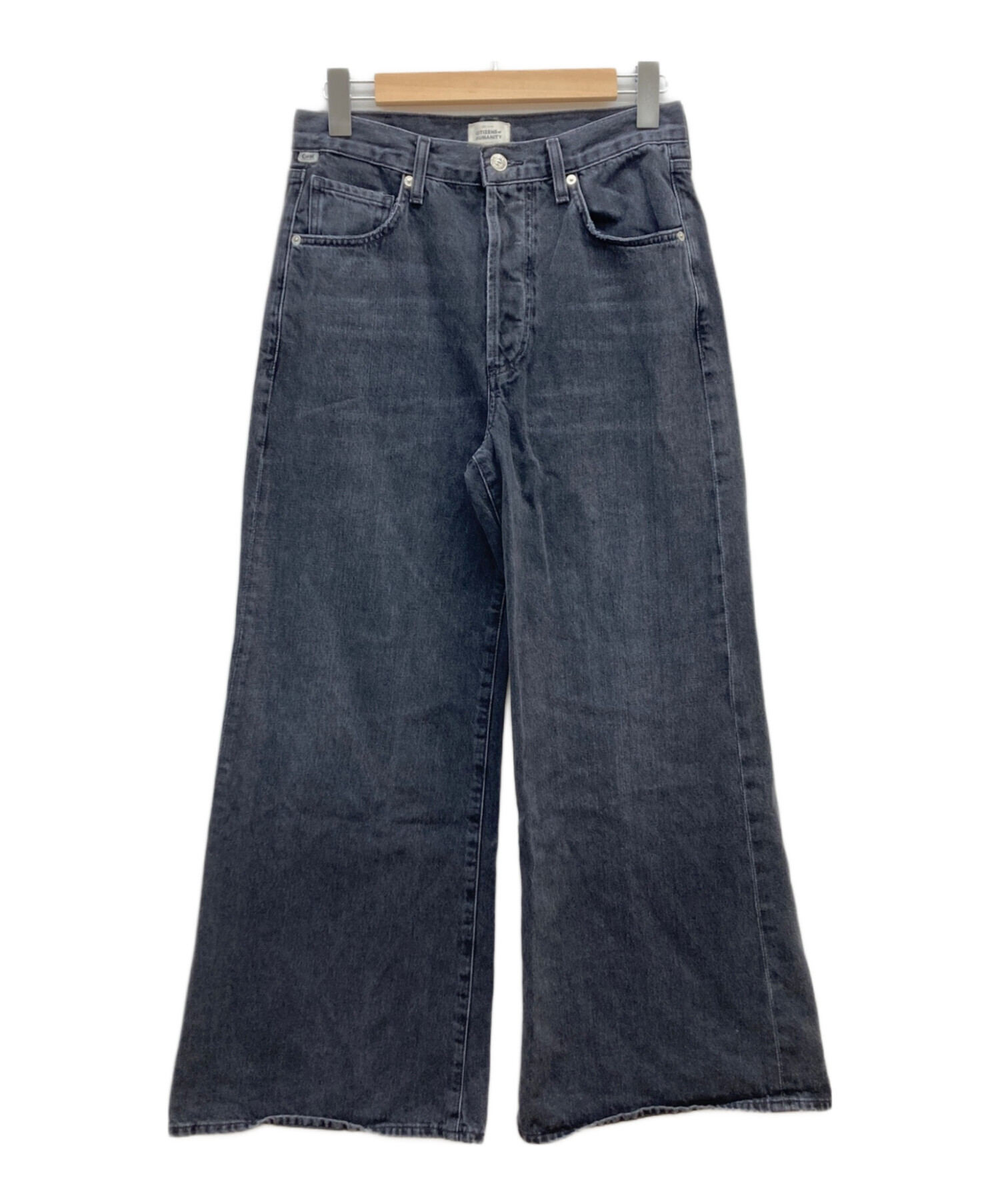 CITIZENS of HUMANITY ワイドデニムパンツ CITIZENS of HUMANITY |ワイドレッグデニムパンツ GWENDOLINE SCRUNCH