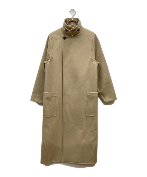 HYKE pretext コート 未使用品 中古・古着通販】HYKE (ハイク) ウールロングコート ベージュ サイズ:1