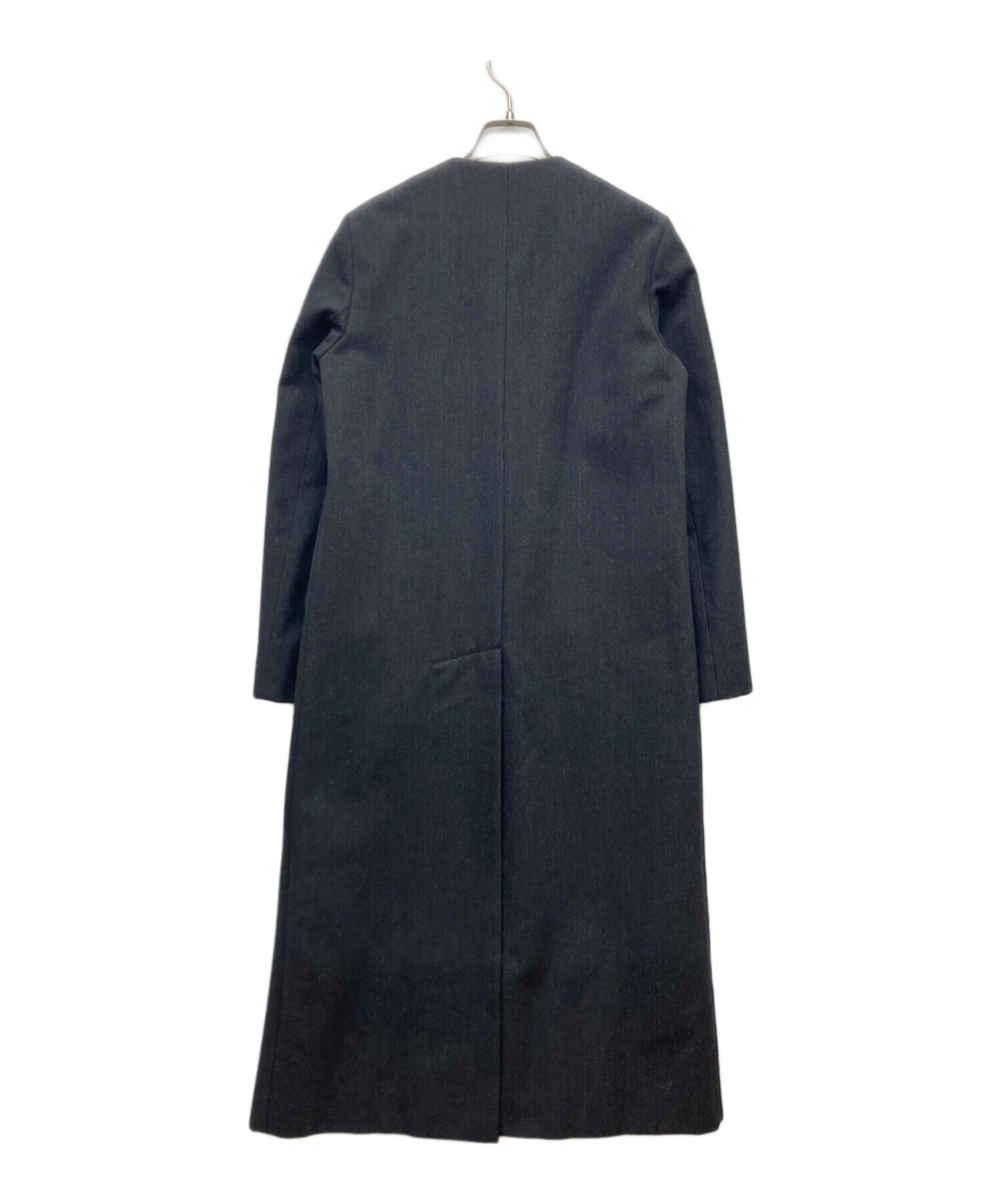 中古・古着通販】MARNI (マルニ) ファービジュー装飾ノーカラーコート