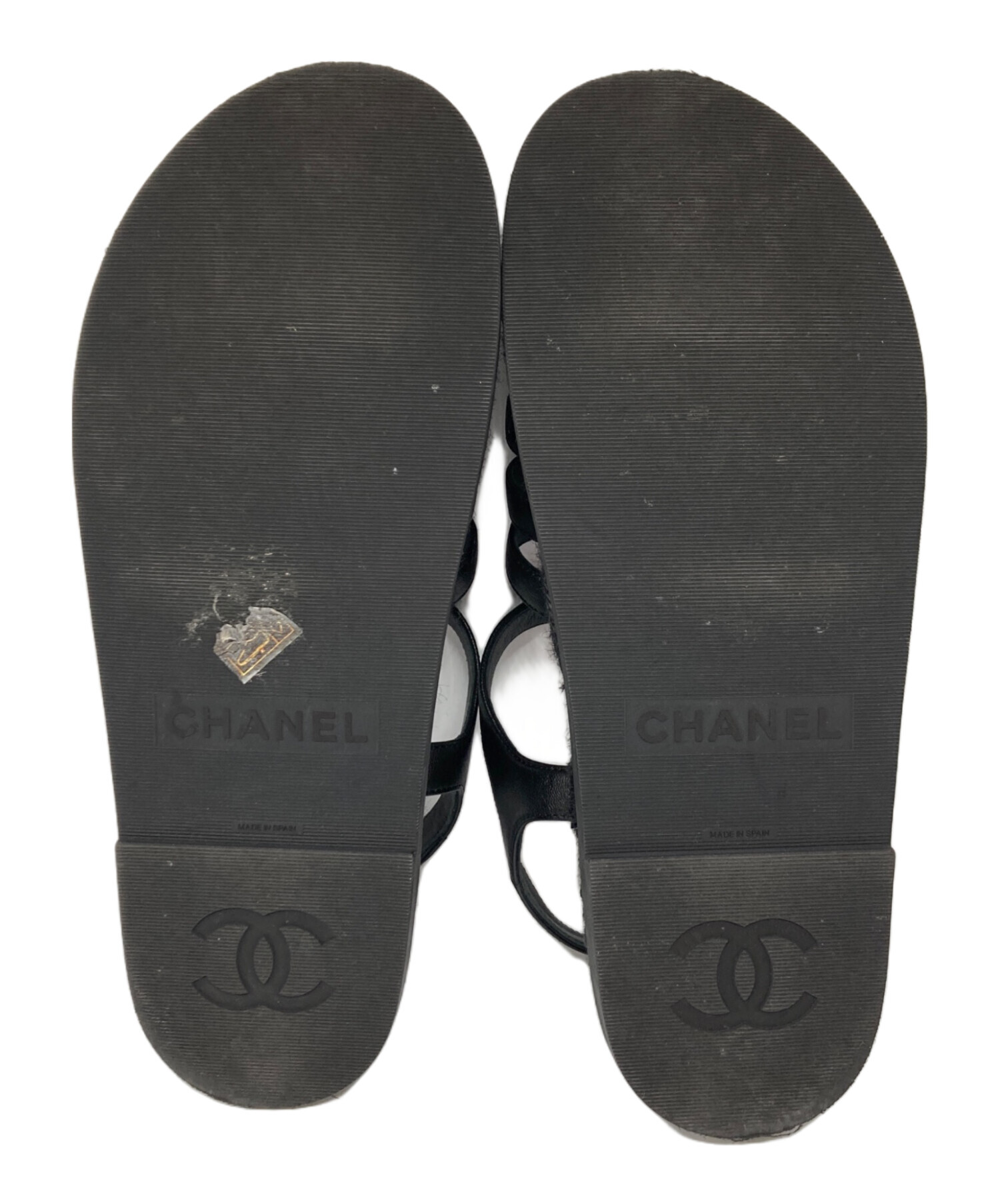 中古・古着通販】CHANEL (シャネル) ココマーク グラディエーター