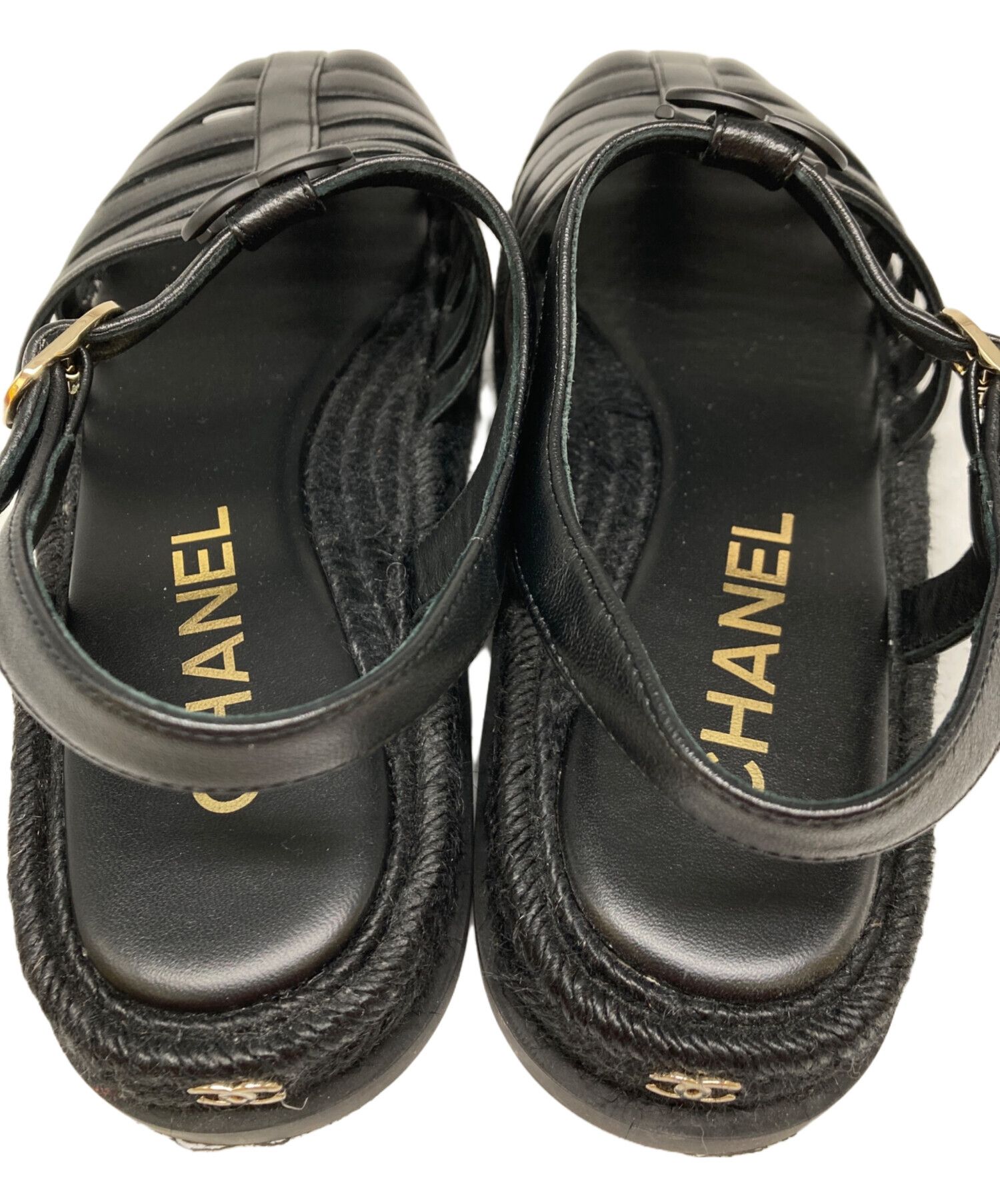 中古・古着通販】CHANEL (シャネル) ココマーク グラディエーター