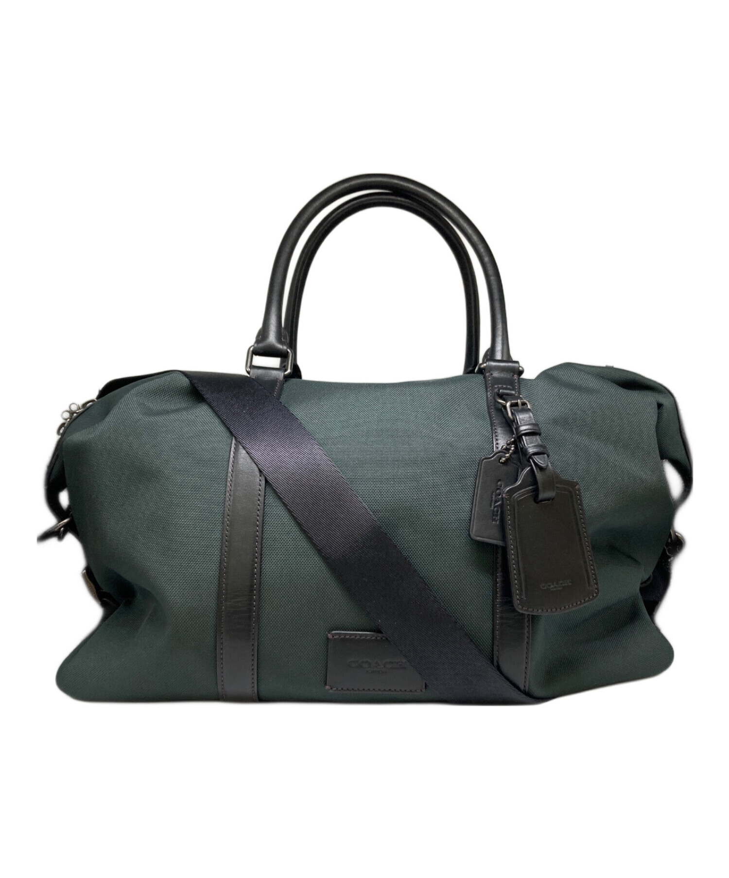 中古・古着通販】COACH (コーチ) Explorer Bag グリーン サイズ