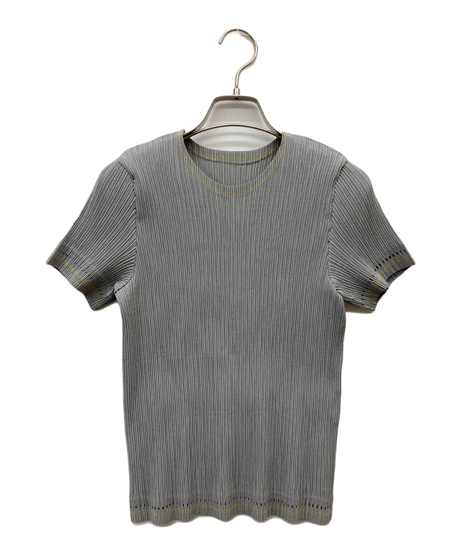 中古・古着通販】ISSEY MIYAKE (イッセイミヤケ) プリーツカットソー