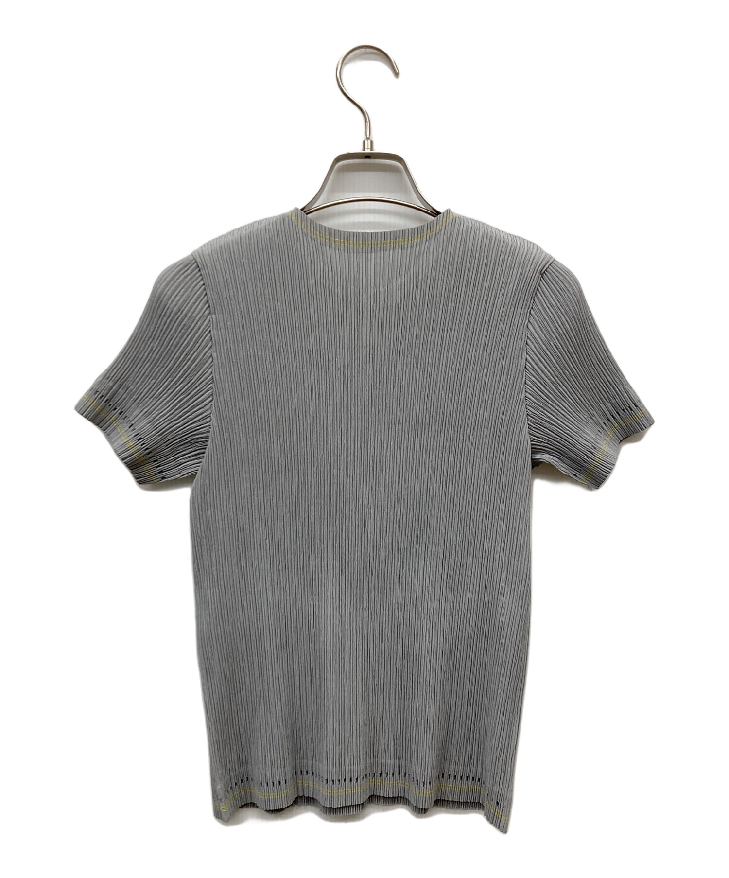 中古・古着通販】ISSEY MIYAKE (イッセイミヤケ) プリーツカットソー