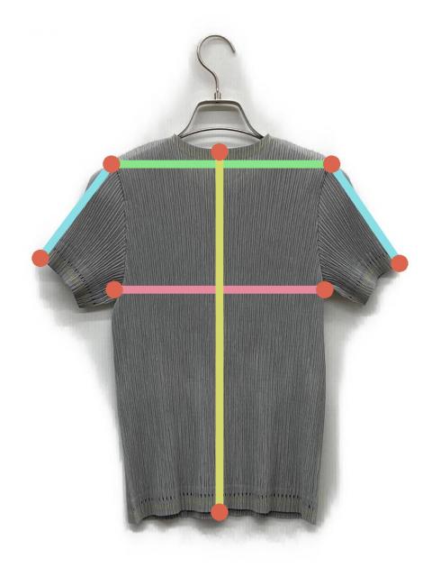 中古・古着通販】ISSEY MIYAKE (イッセイミヤケ) プリーツカットソー