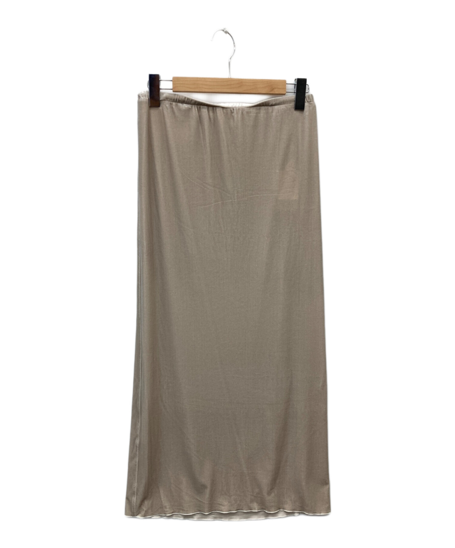 ETRE TOKYO Iラインベロアスカート 中古・古着通販】ETRE TOKYO (エトレトウキョウ) Iラインベロア