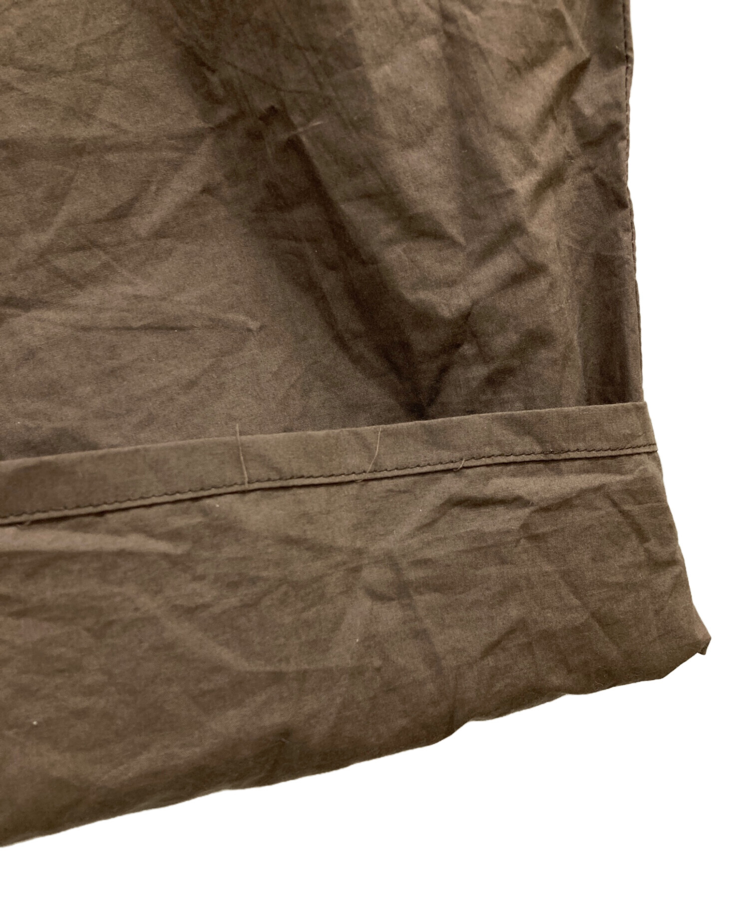 中古・古着通販】BASERANGE (ベースレンジ) 25AW TIN PANTS ブラウン 