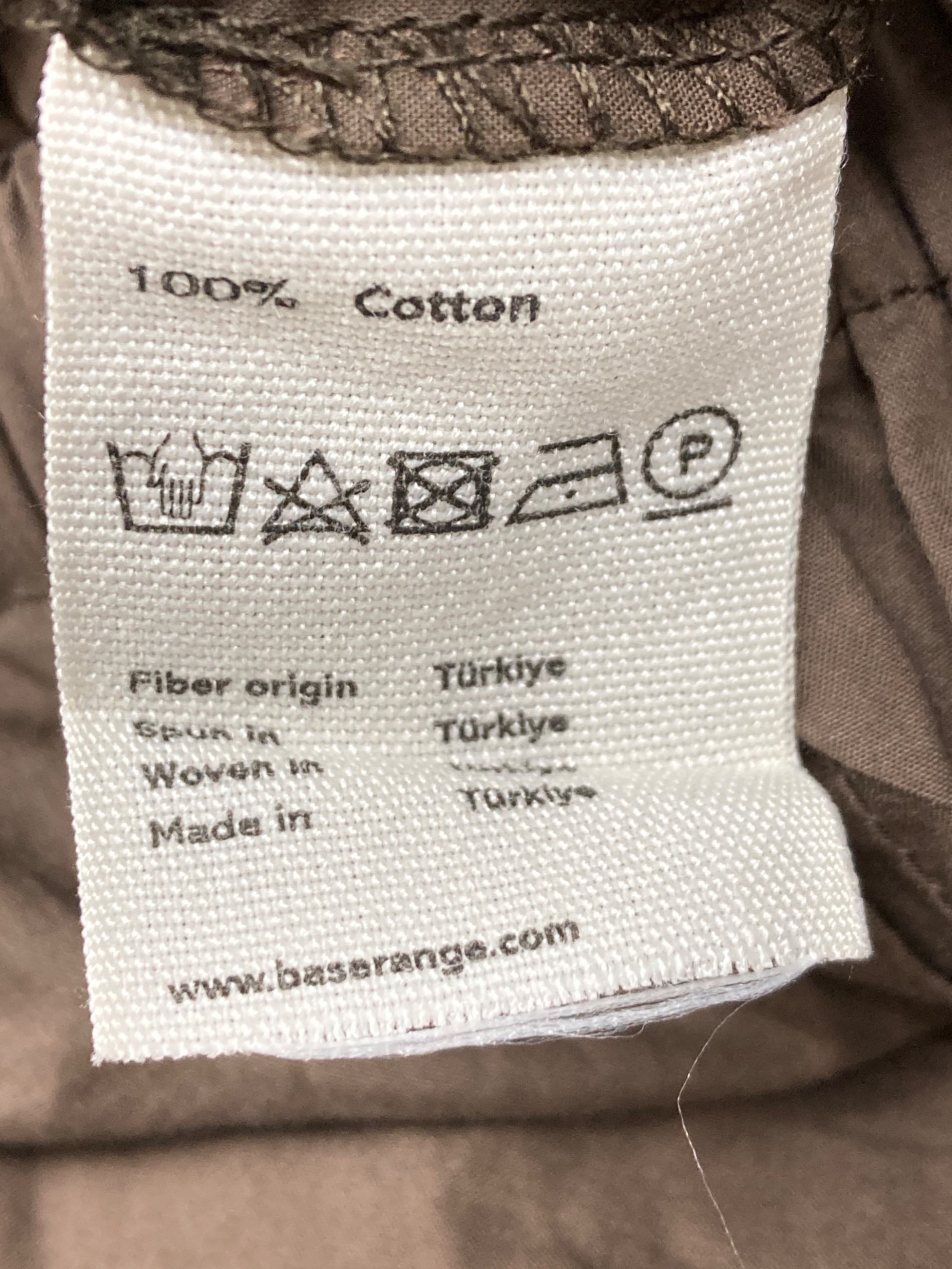 中古・古着通販】BASERANGE (ベースレンジ) 25AW TIN PANTS ブラウン