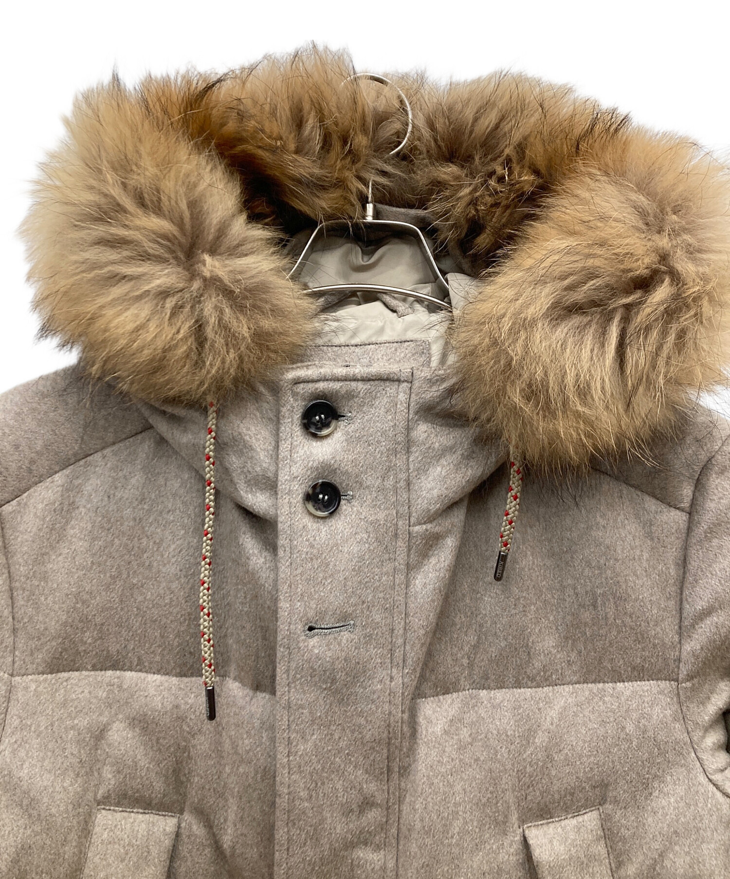 中古・古着通販】KIRED (キーレッド) WANIEN2 カシミヤ ファーダウン