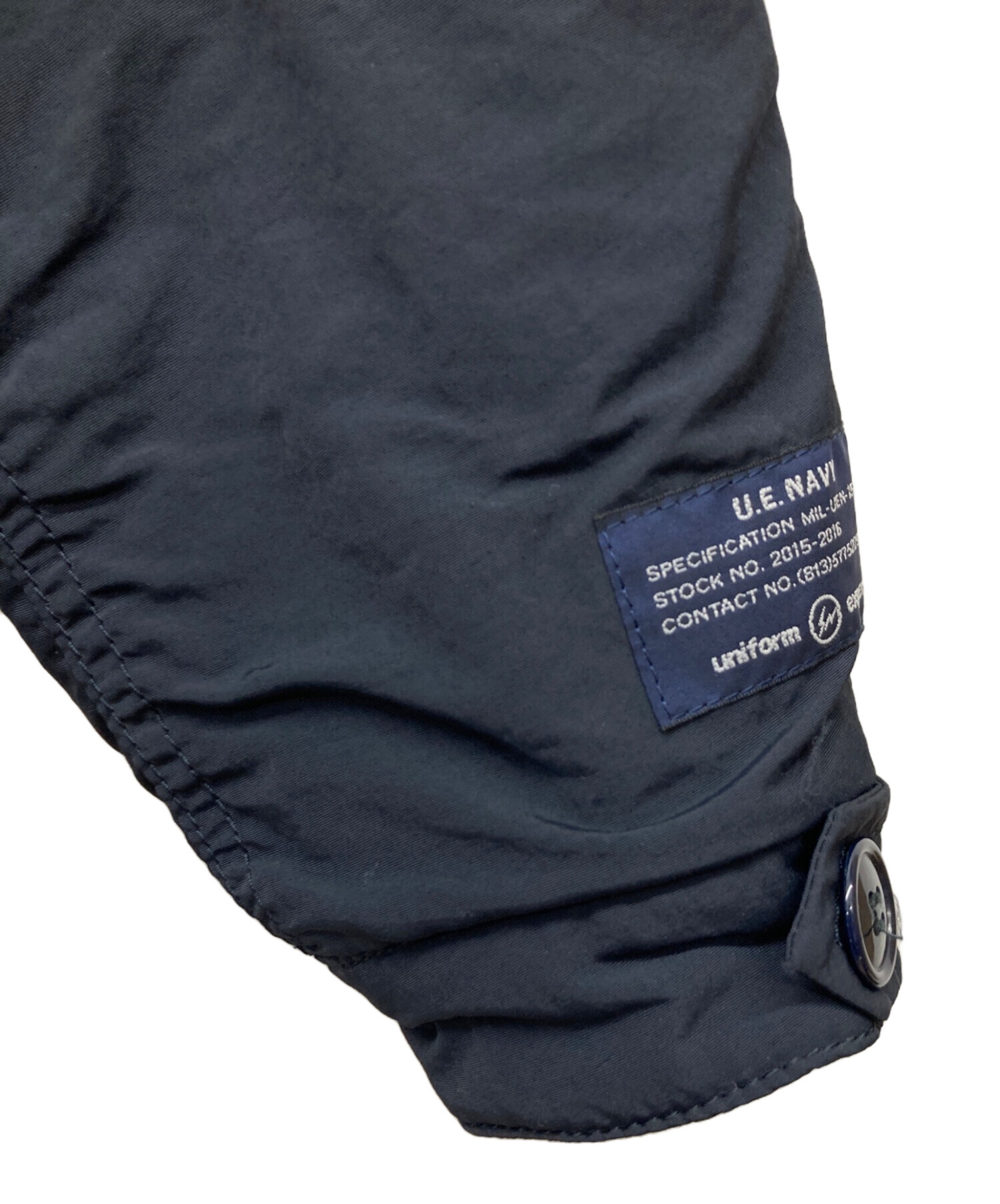 uniform experiment モッズコート ネイビー 中古・古着通販】uniform experiment (ユニフォームエクスペリメント