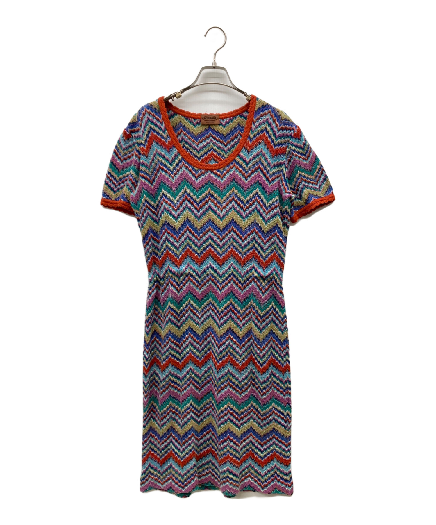 中古・古着通販】MISSONI (ミッソーニ) ジグザグ柄 ワンピース