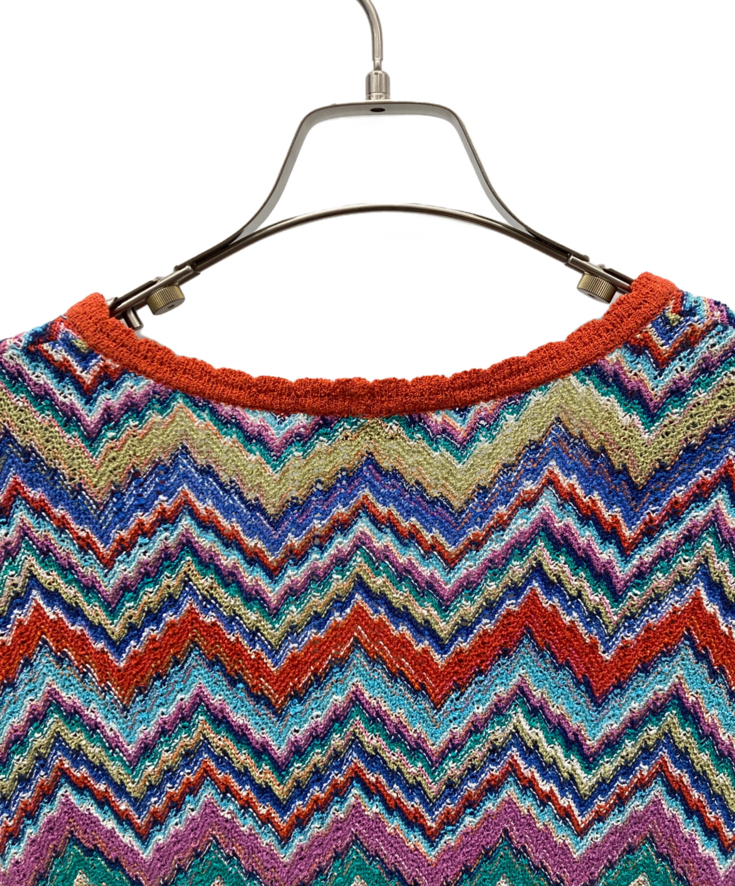 中古・古着通販】MISSONI (ミッソーニ) ジグザグ柄 ワンピース マルチ