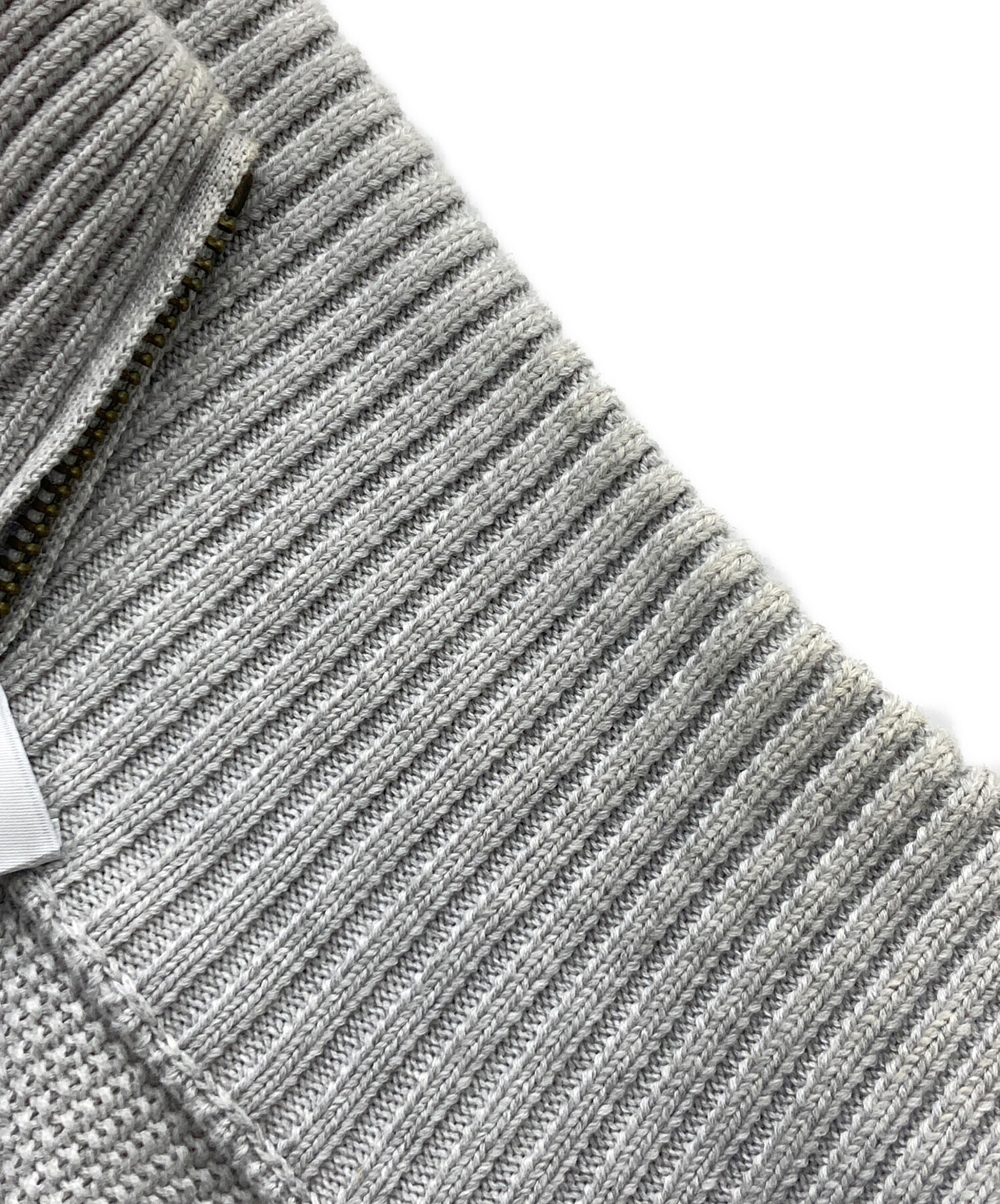 中古・古着通販】Cruciani (クルチアーニ) カノコ ジップアップニット