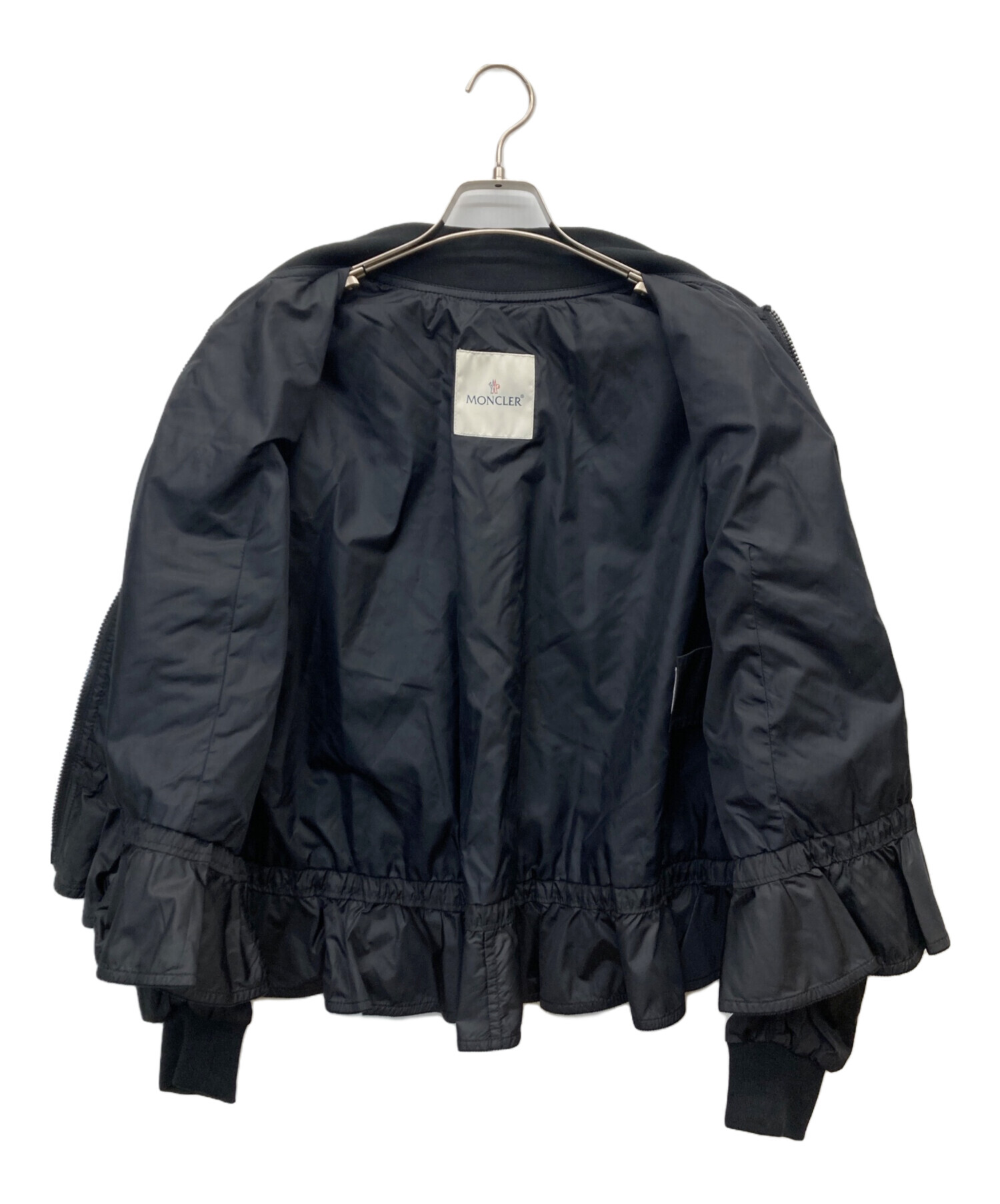 美品 MONCLER VERHUELL ペプラムジャケット フリル ブラック 2 3081001113682452_03_8792w.jpeg