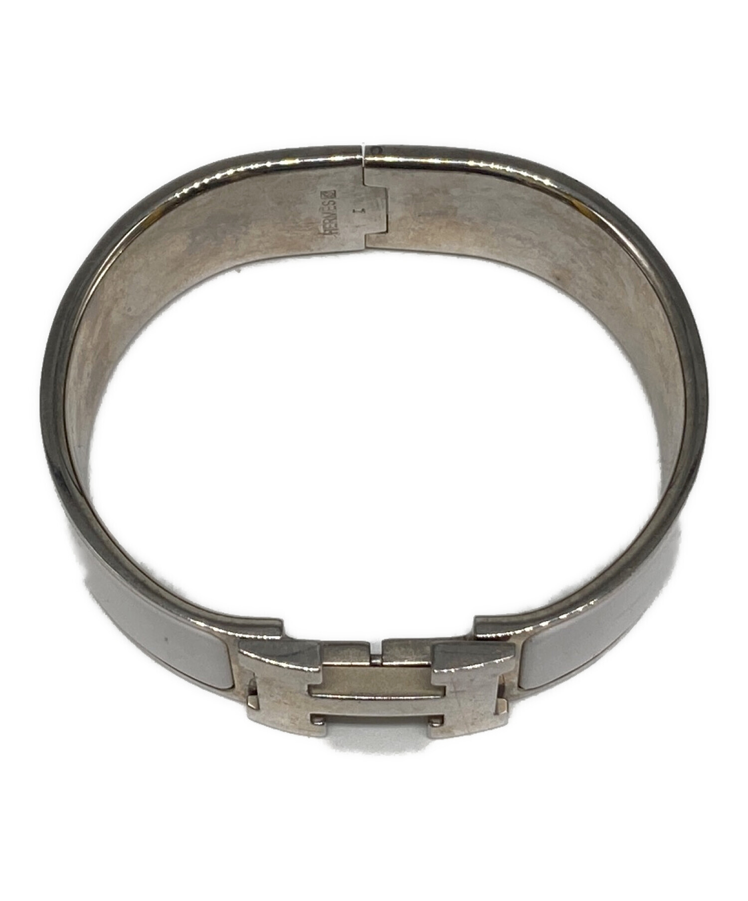 中古・古着通販】HERMES (エルメス) クリッククラックGM ホワイト