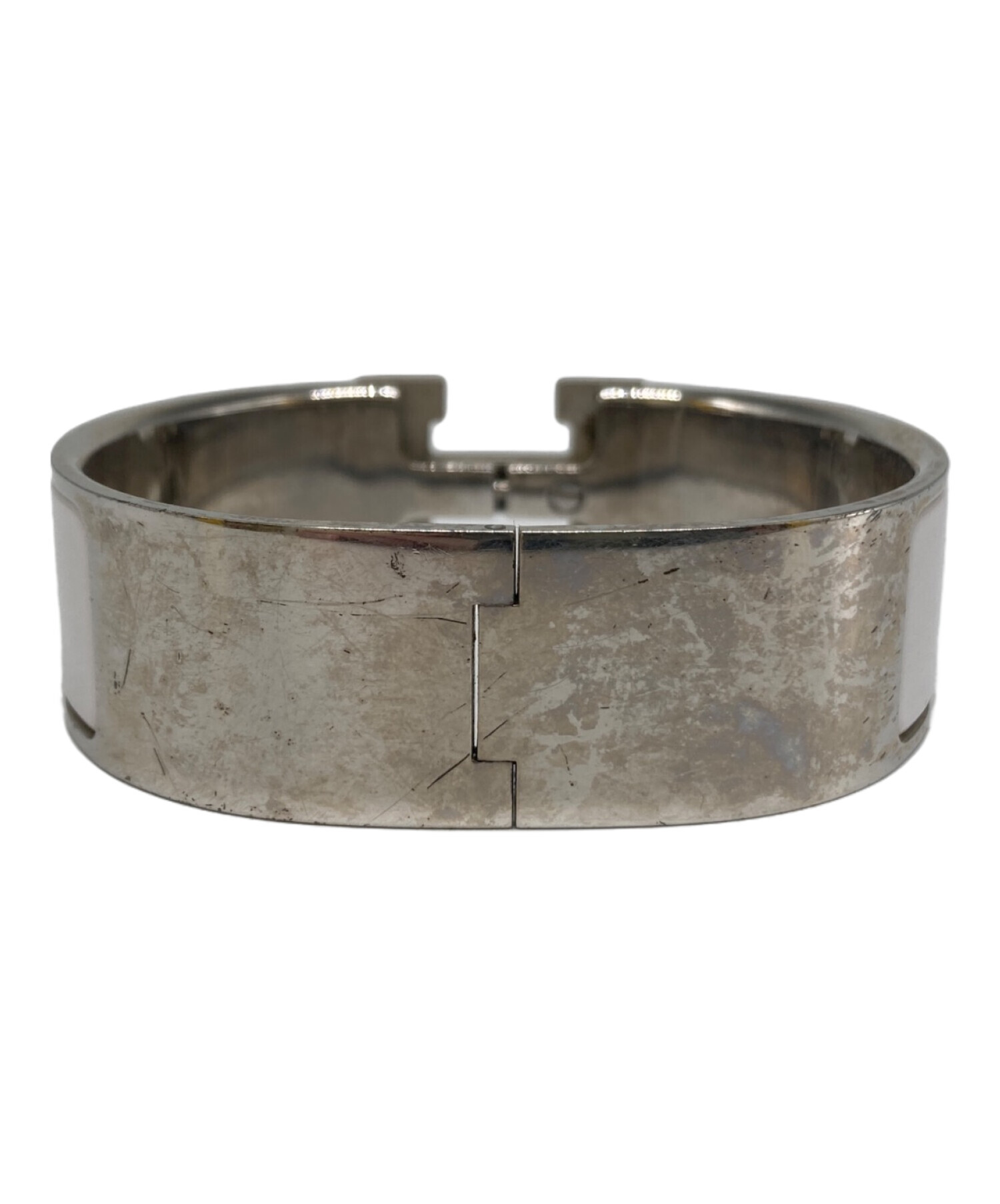 中古・古着通販】HERMES (エルメス) クリッククラックGM ホワイト