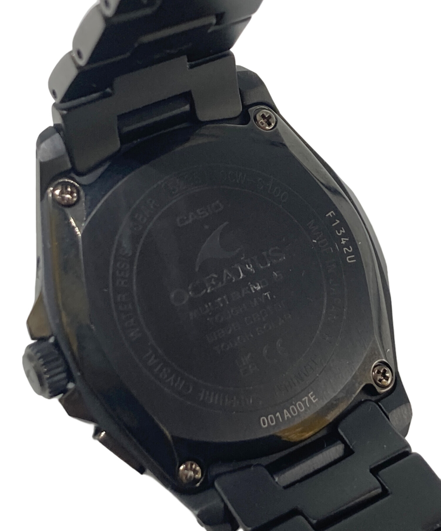 中古・古着通販】CASIO (カシオ) OCEANUS ブラック｜ブランド・古着 