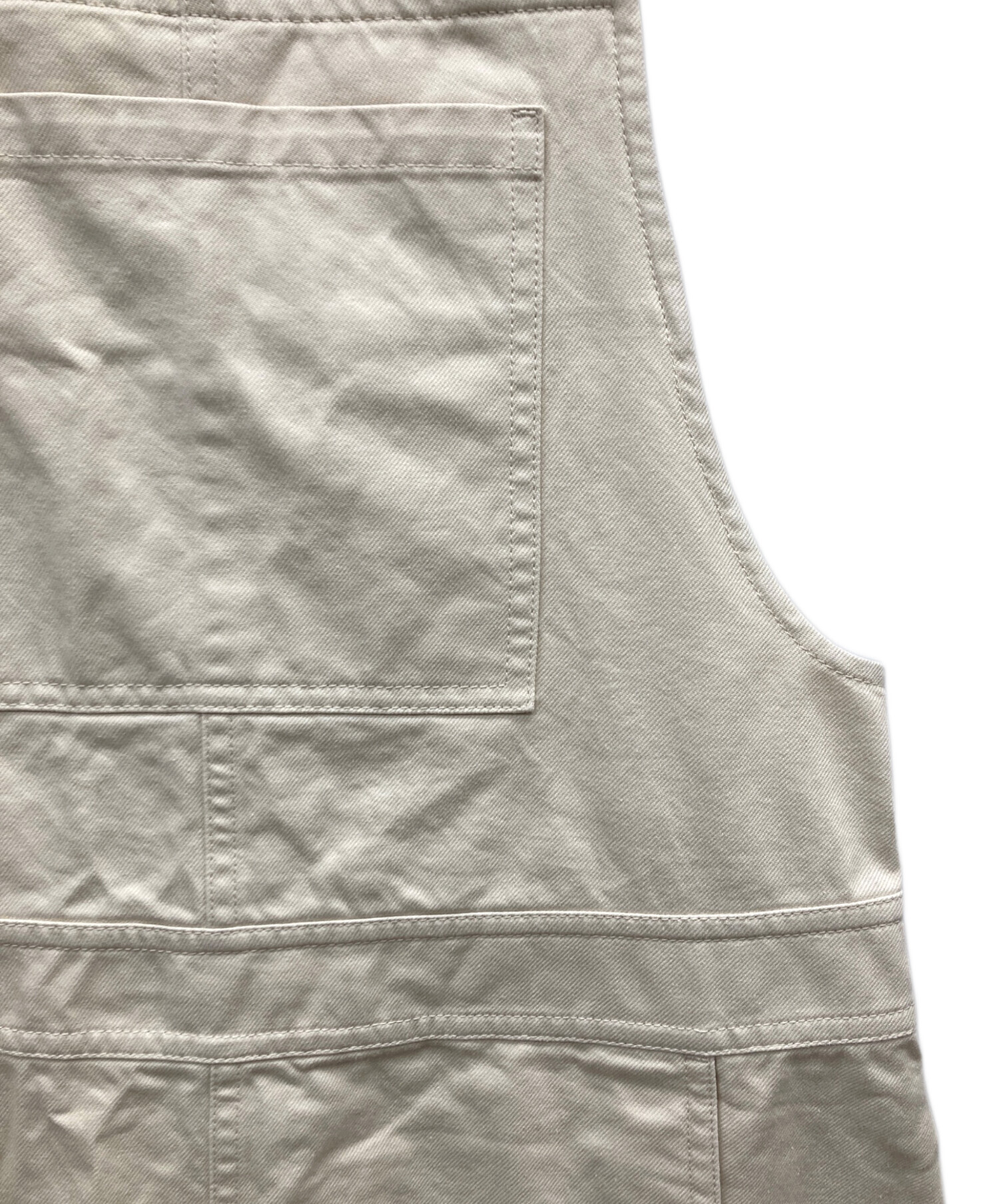 中古・古着通販】A.P.C. (アーペーセー) サロペット アイボリー サイズ 