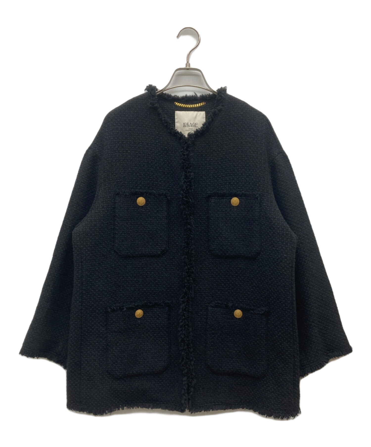 JOURNAL STANDARD L’ESSAGE ツイードジャケット 中古・古着通販】journal standard L'essage (ジャーナルスタンダード