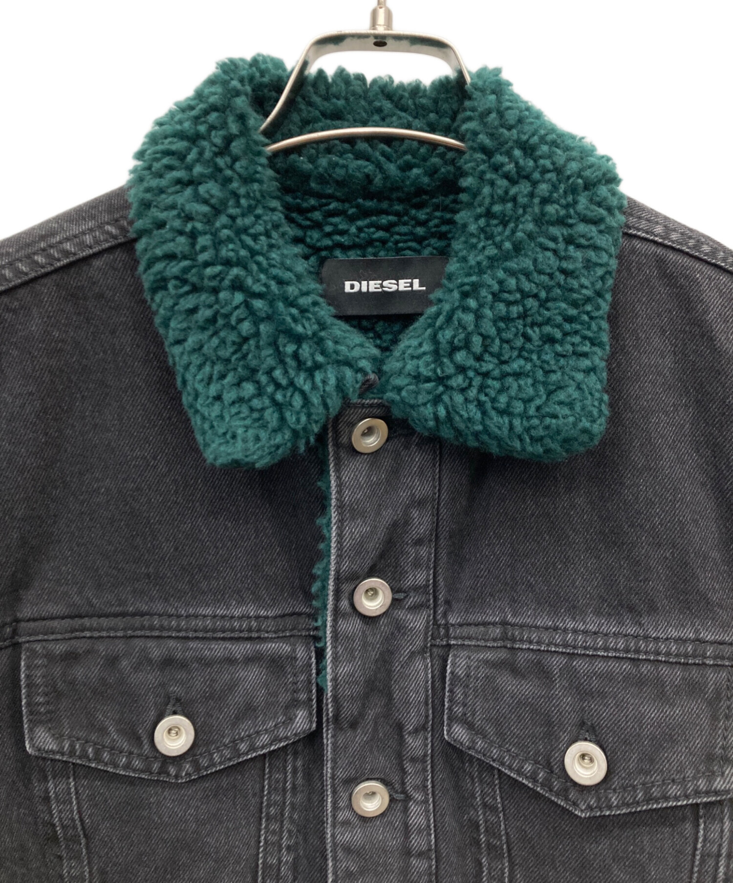 中古・古着通販】DIESEL (ディーゼル) 裏ボアデニムジャケット