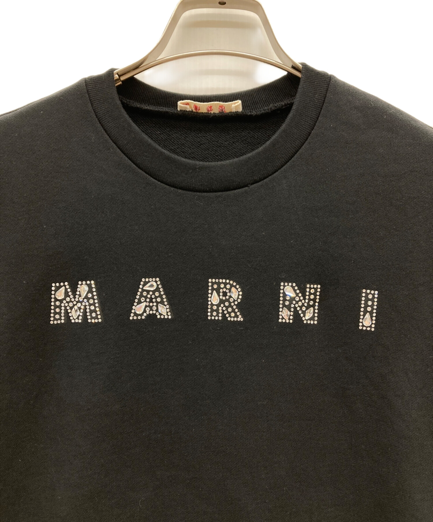 中古・古着通販】MARNI (マルニ) ラインストーン スウェットワンピース