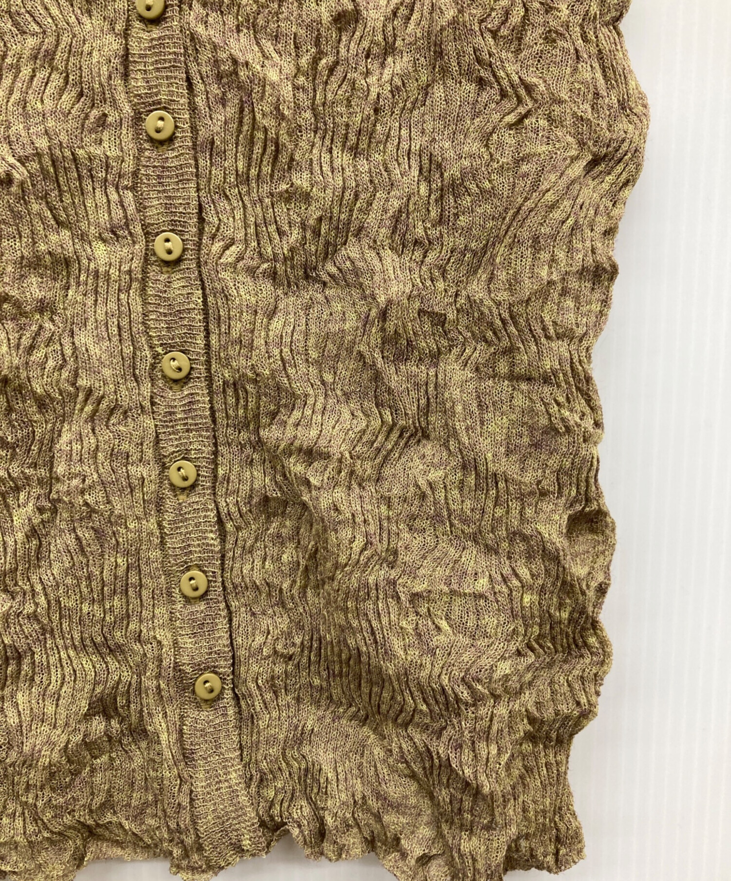 中古・古着通販】TODAYFUL (トゥデイフル) 2way Sheer Knitvest 