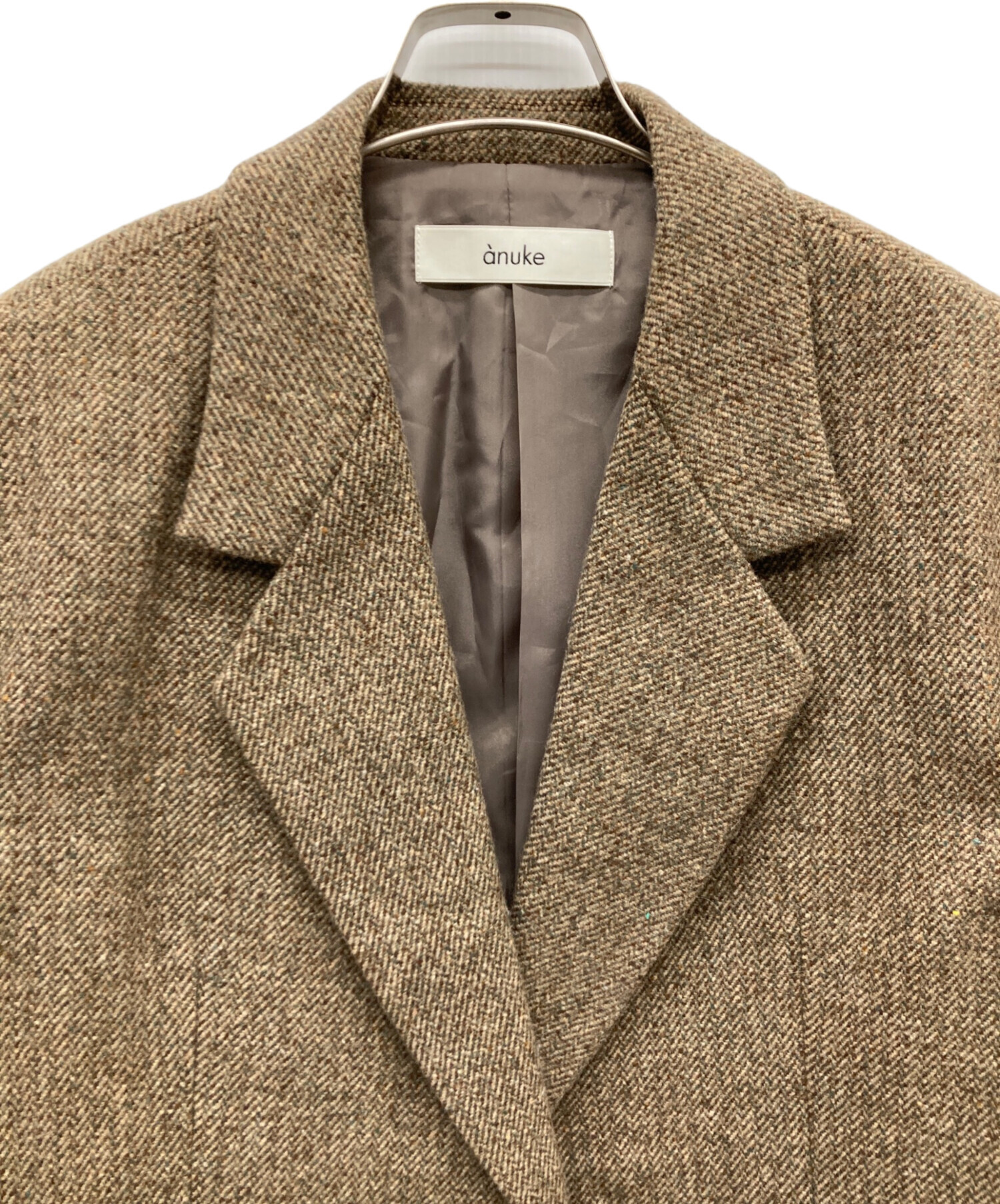 中古・古着通販】anuke (アンヌーク) 25AW Herringbone Wool Jacket