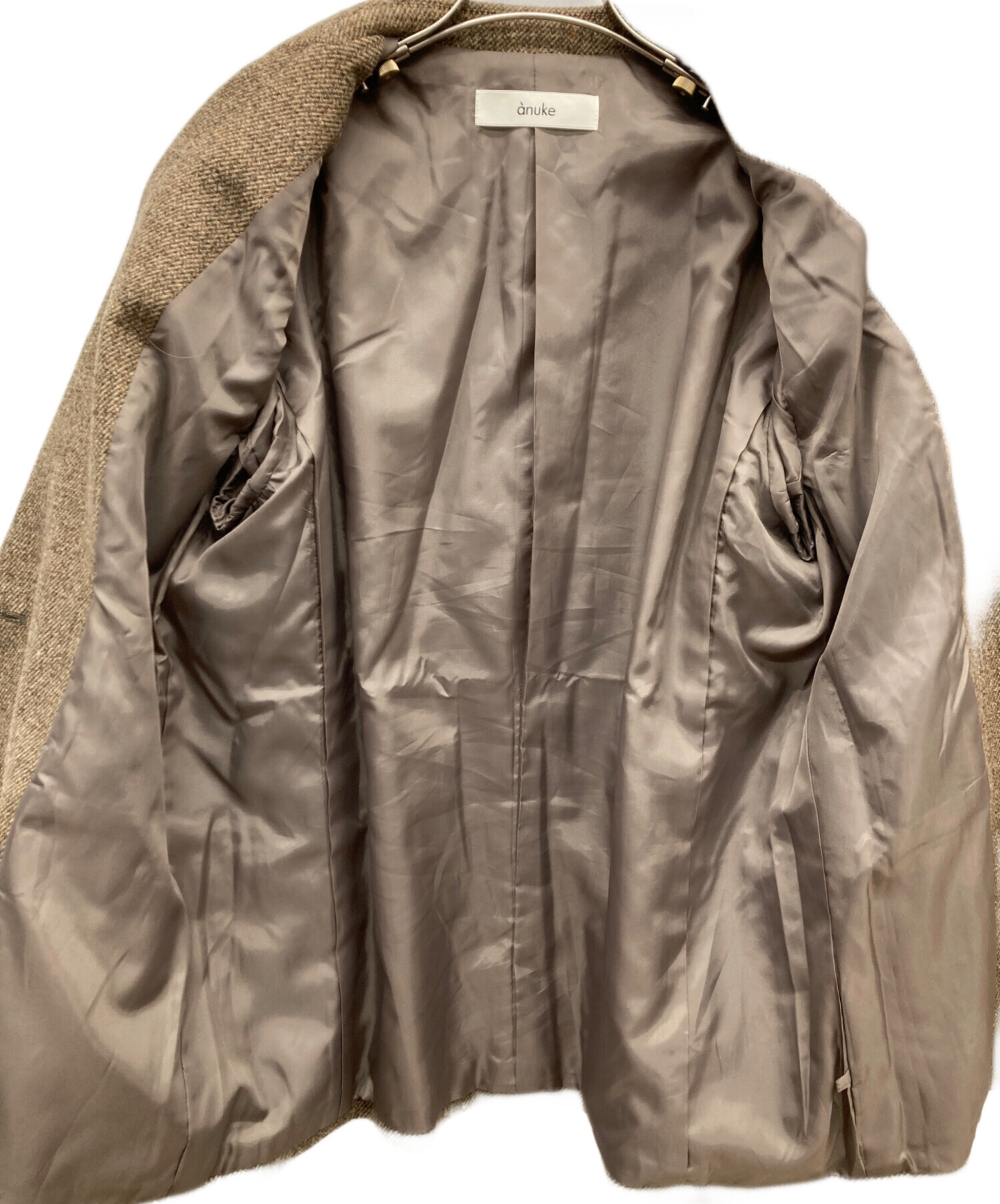 中古・古着通販】anuke (アンヌーク) 25AW Herringbone Wool Jacket