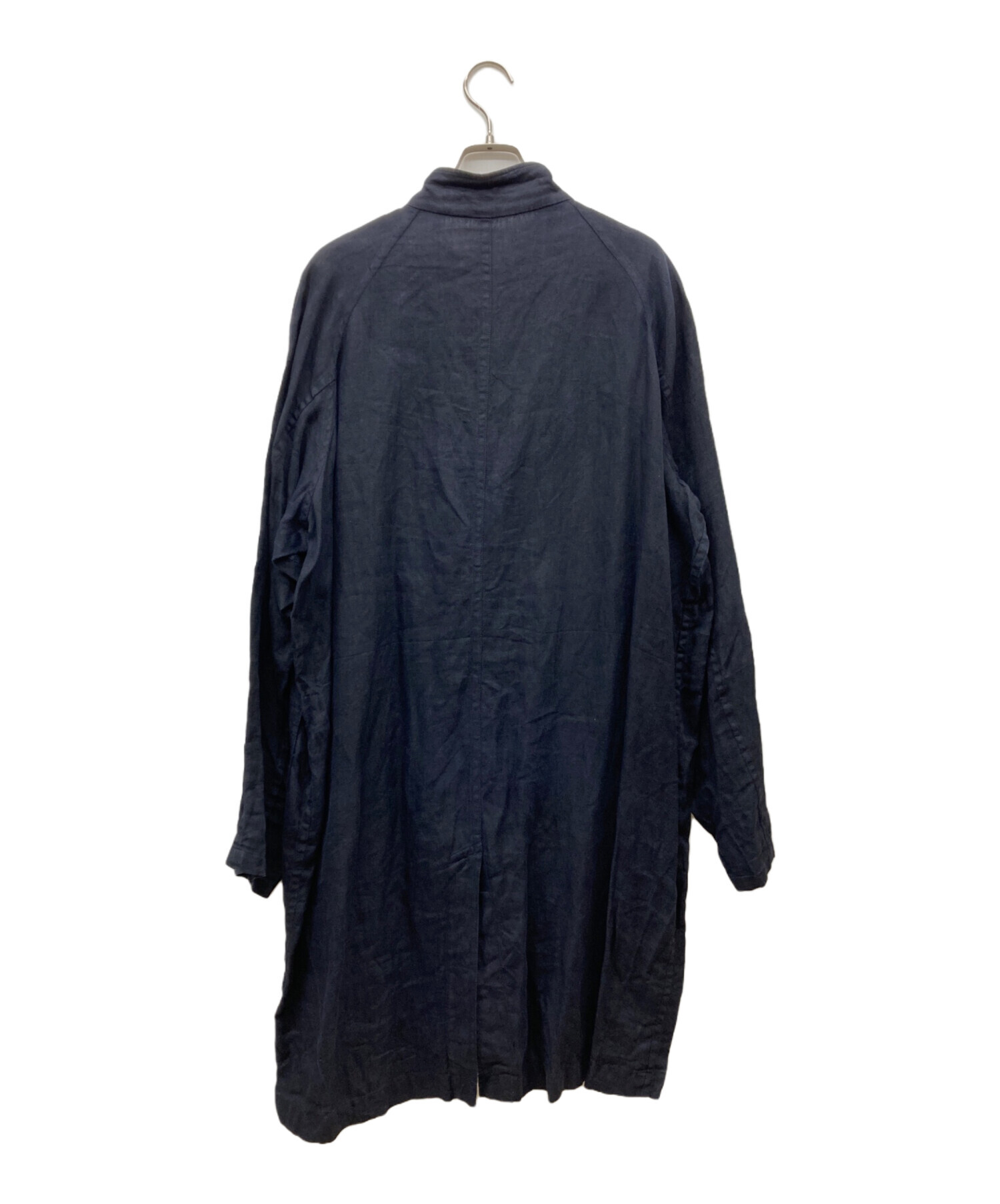 良雰囲気Style Craft Wardrobe リネンキャンバスコート 墨黒 中古・古着通販】STYLE CRAFT WARDROBE (スタイルクラフト ワード