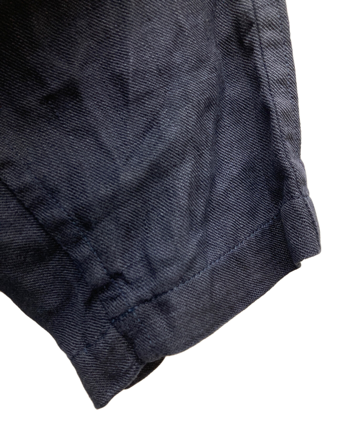 良雰囲気Style Craft Wardrobe リネンキャンバスコート 墨黒 STYLE CRAFT WARDROBE][スタイルクラフトワードローブ][COAT #23 SHORT