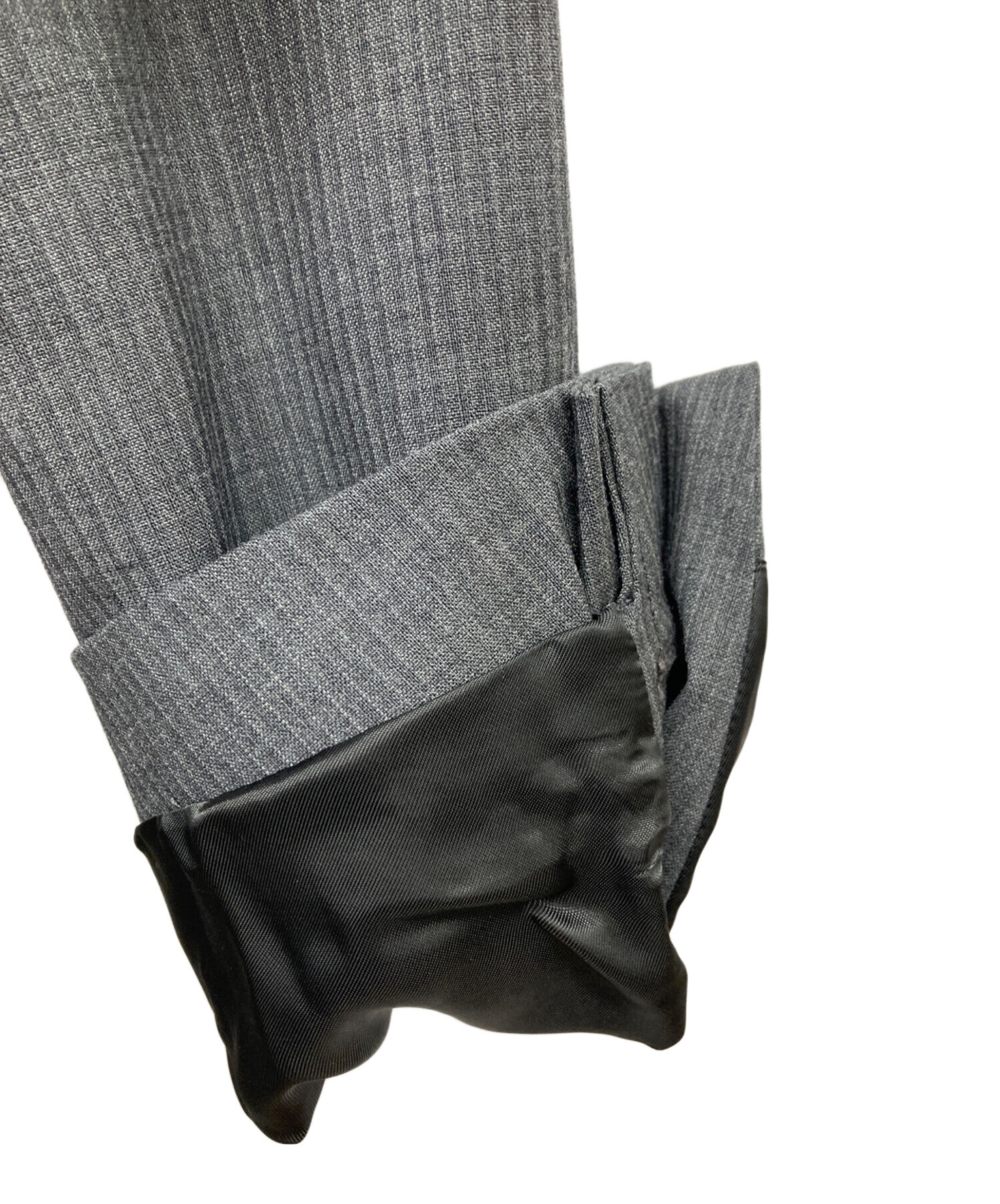 中古・古着通販】PRADA (プラダ) 比翼3Bウールセットアップスーツ