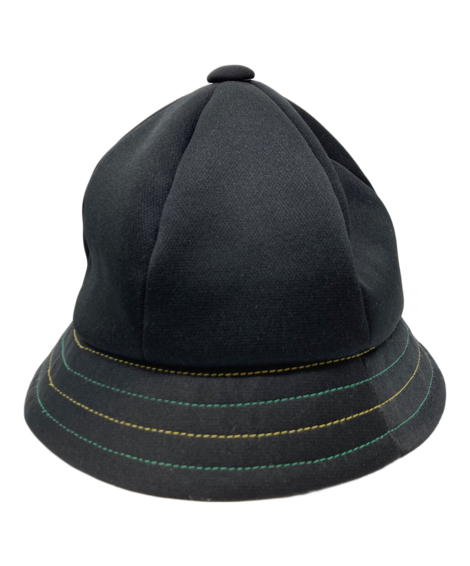 中古・古着通販】Needles (ニードルズ) BERMUDA HAT ブラック×グリーン