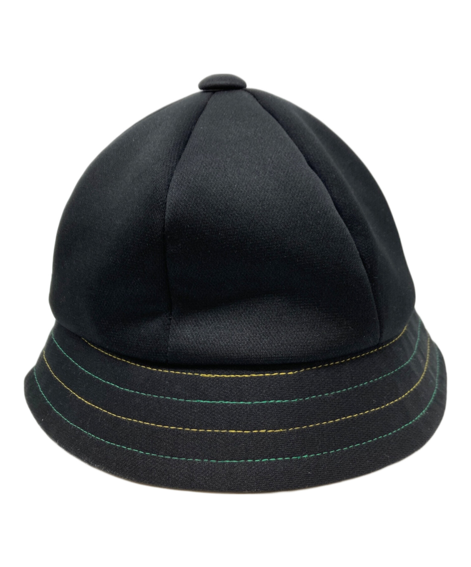 中古・古着通販】Needles (ニードルズ) BERMUDA HAT ブラック×グリーン